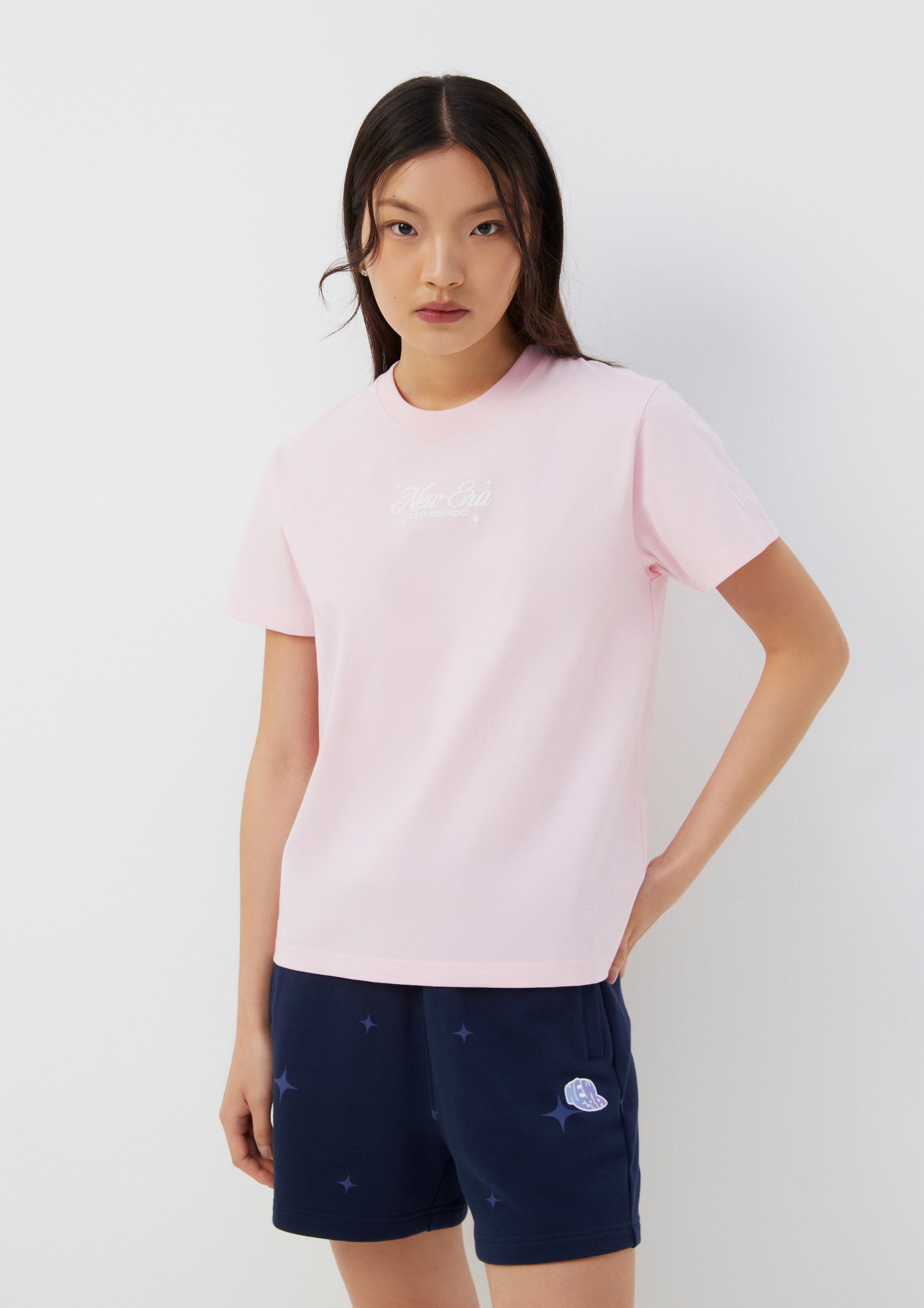 เสื้อยืด พิมพ์ลาย Icy Cup LA x New Era