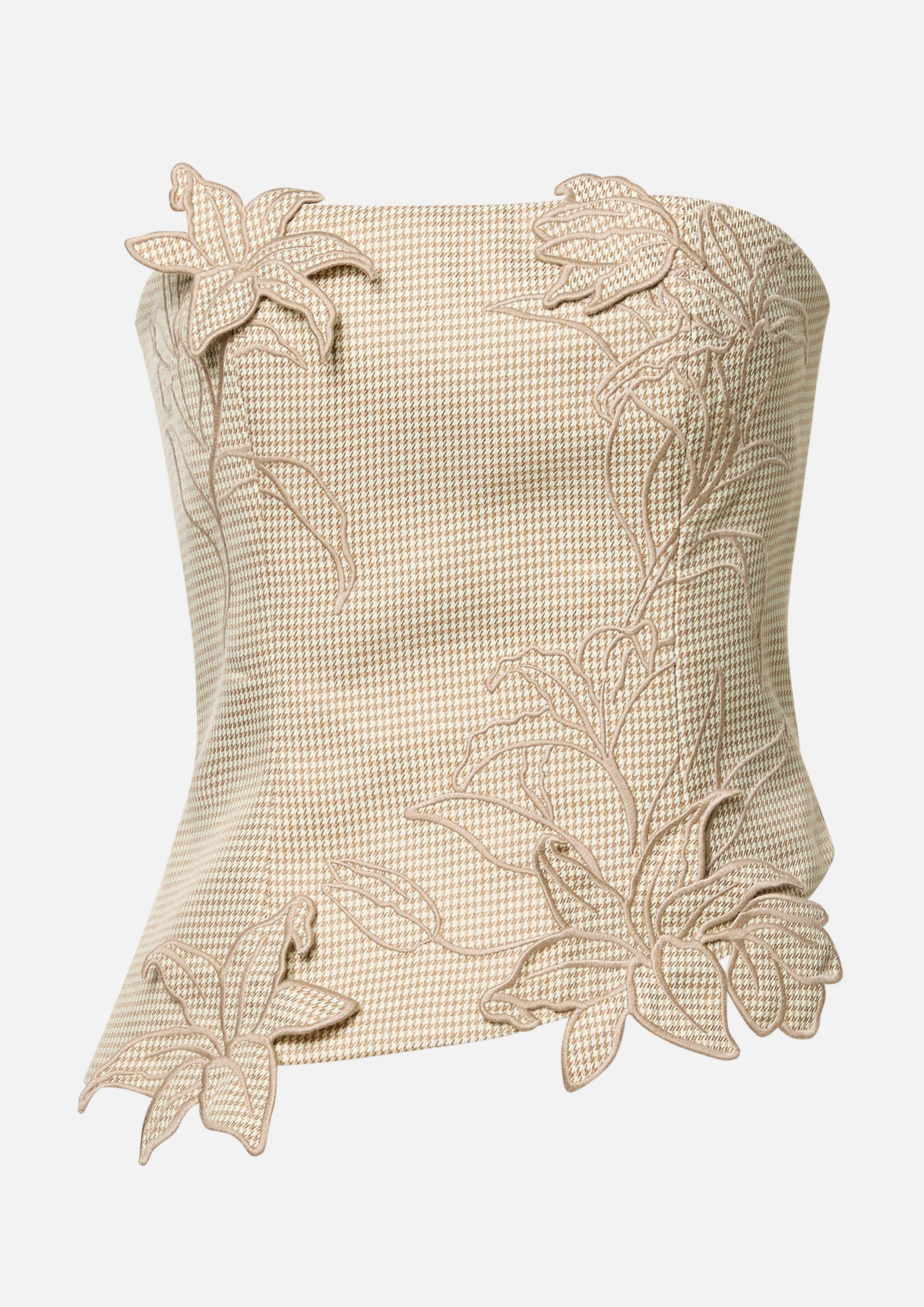 เสื้อเกาะอก ประดับผีเสื้อ ดอกไม้ Butterfly Glimmer