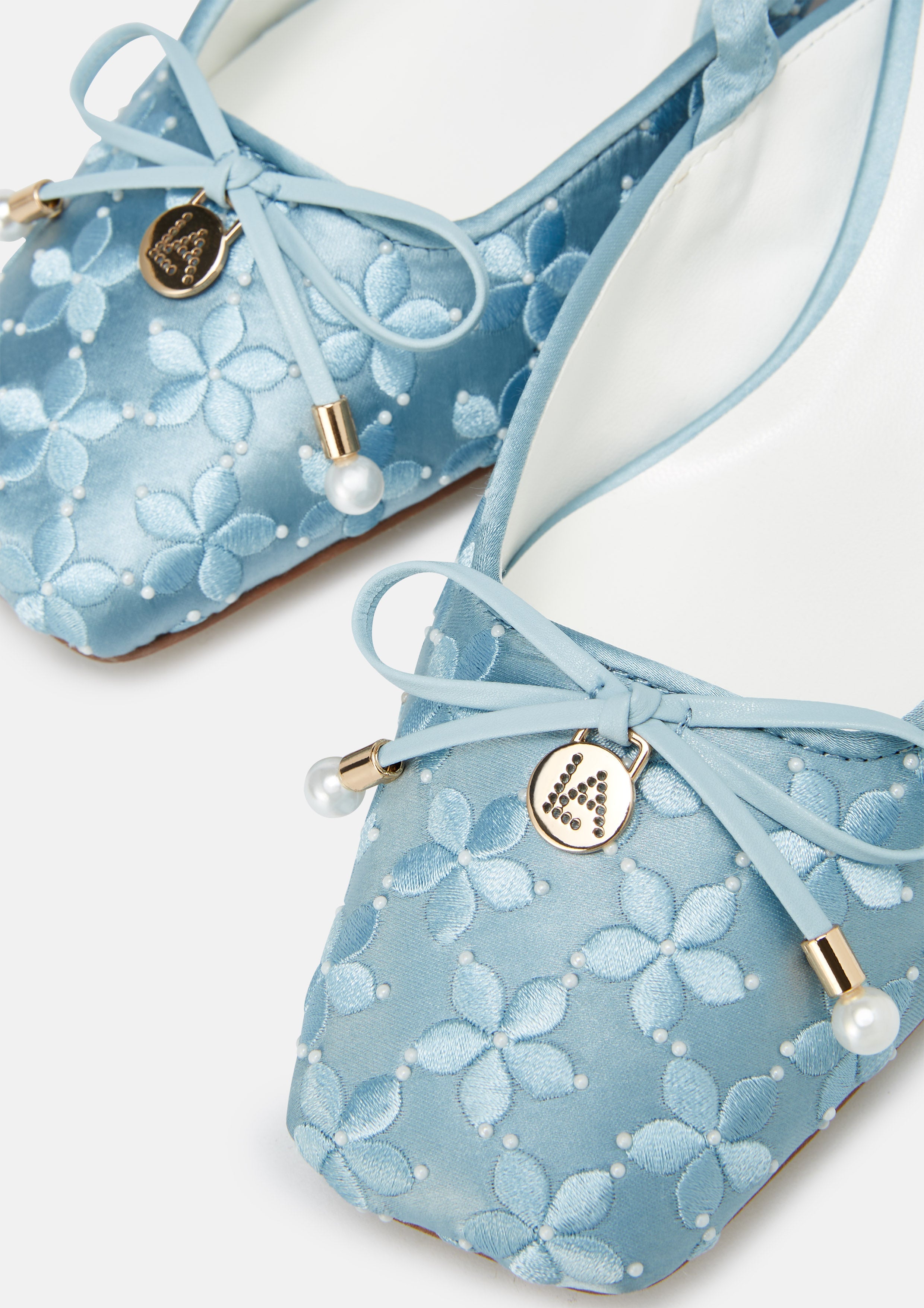 Brina Low Heel Slingbacks