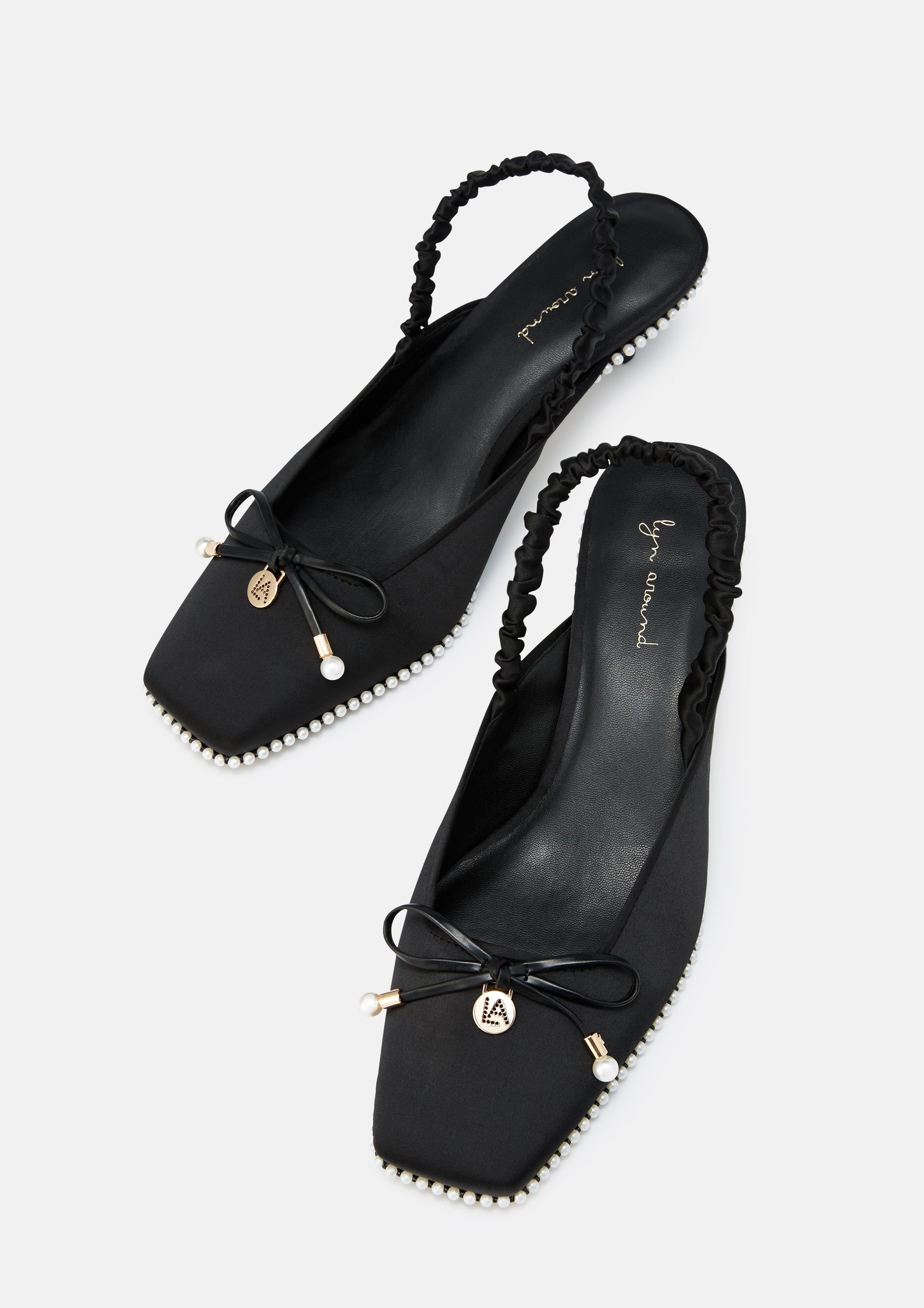 Brinani Low Heel Slingbacks