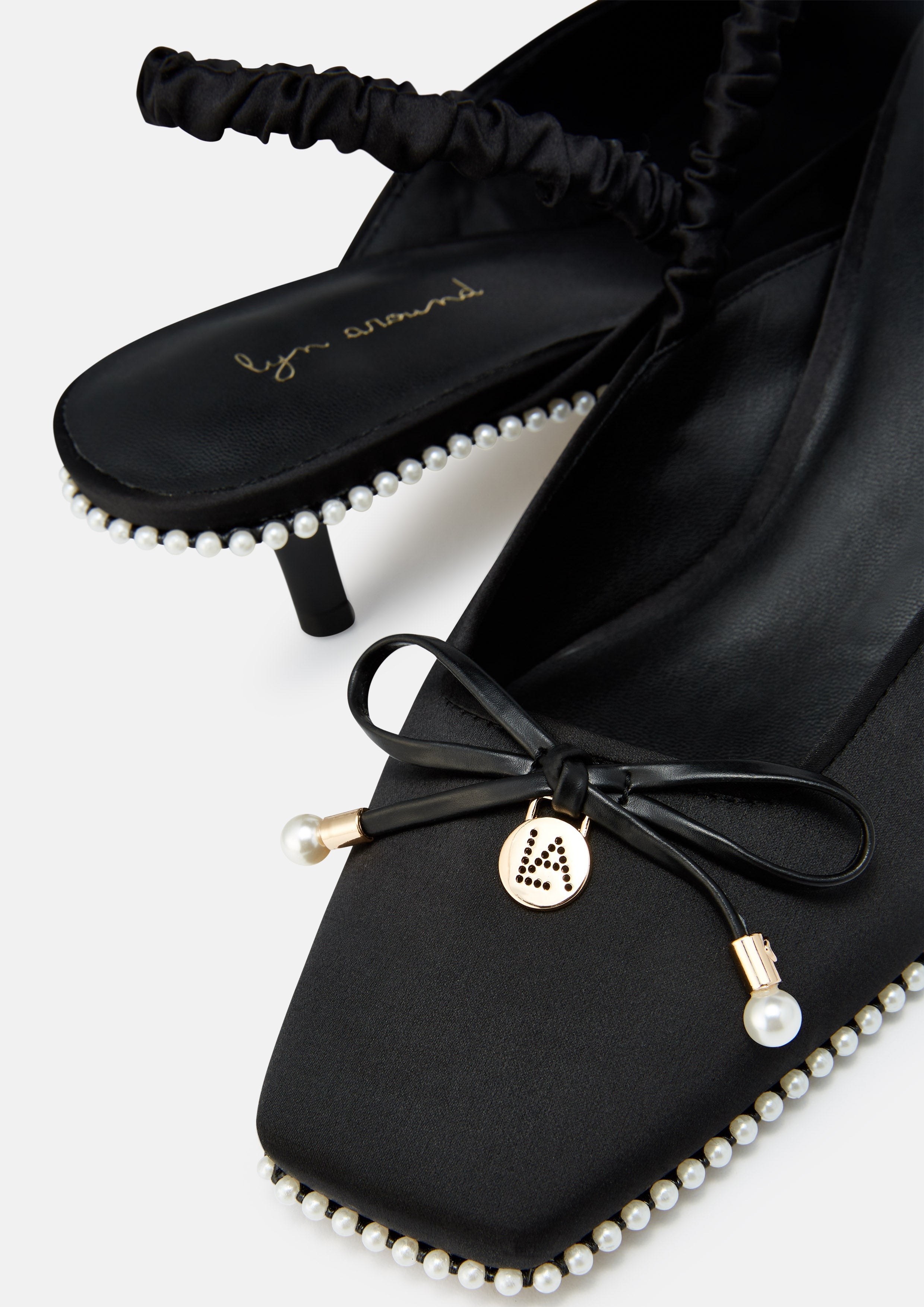 Brinani Low Heel Slingbacks