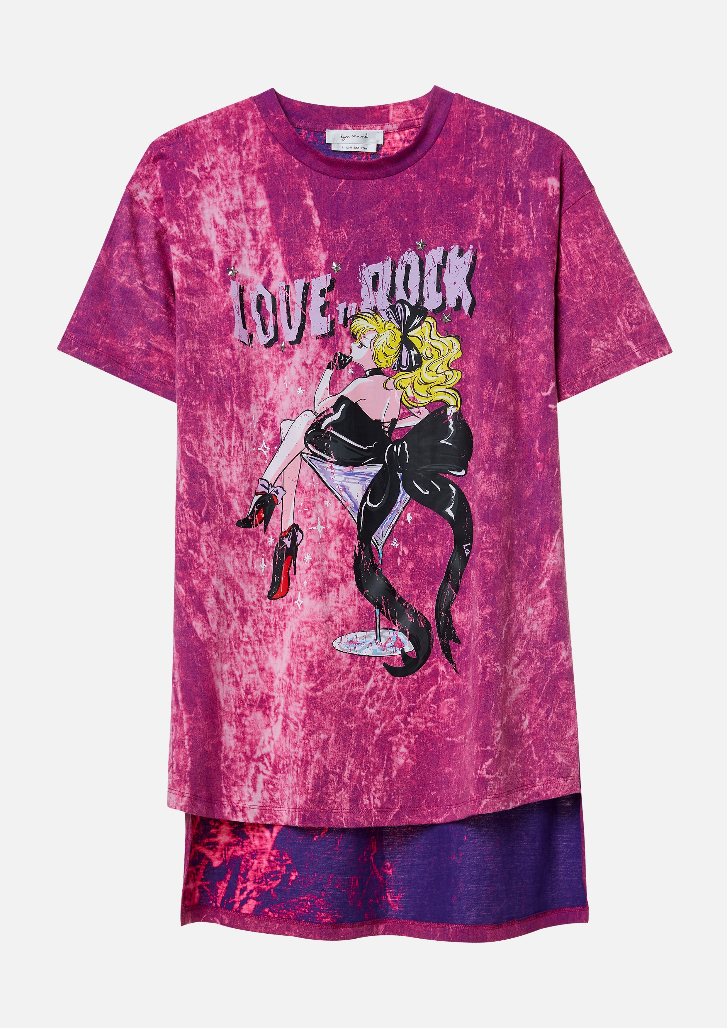 Love to Rock Graphic Tee Girls Just Wanna Have Sun
