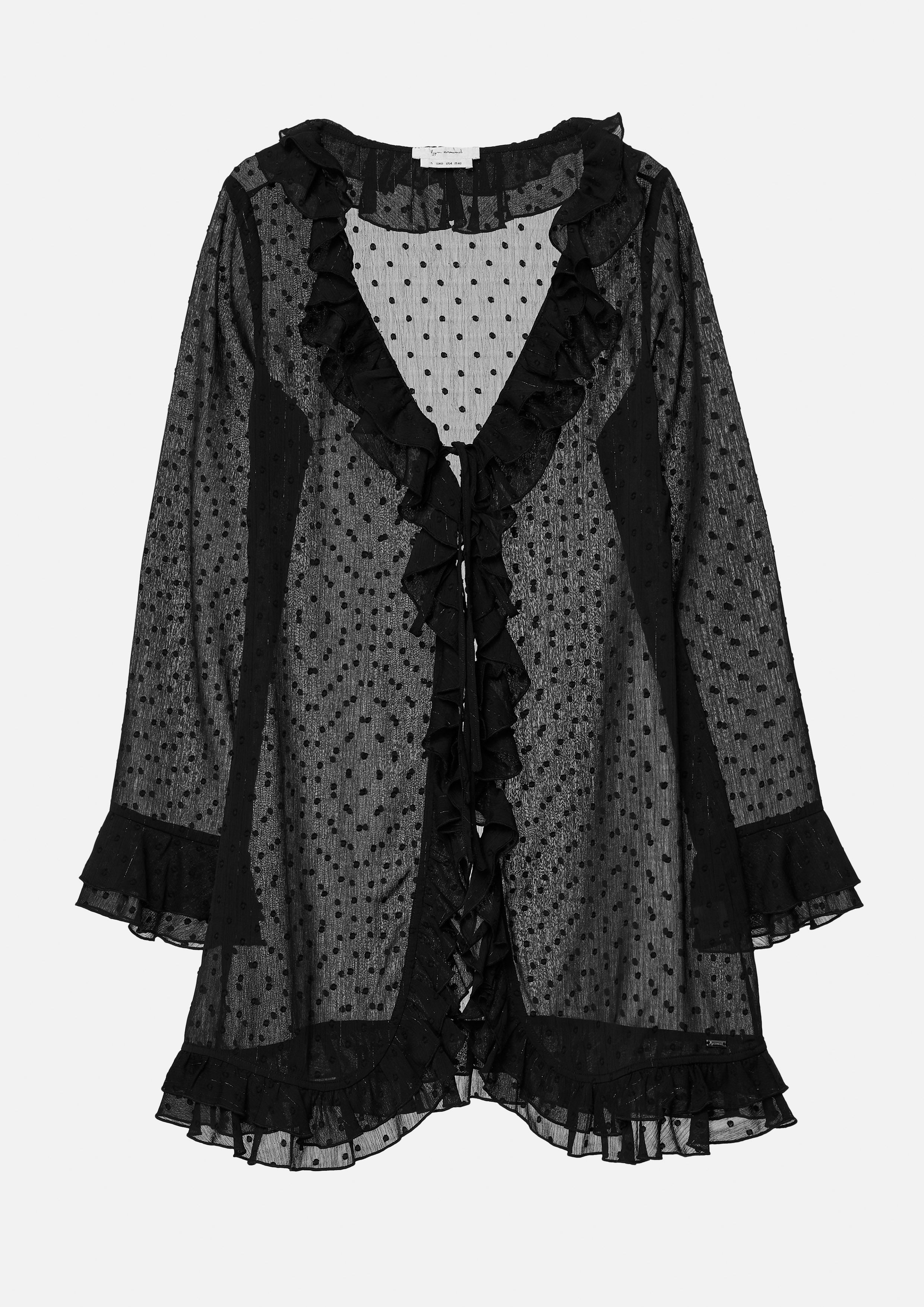เสื้อคลุม ผ้าโปร่ง แต่งระบาย Margot's Summer Field