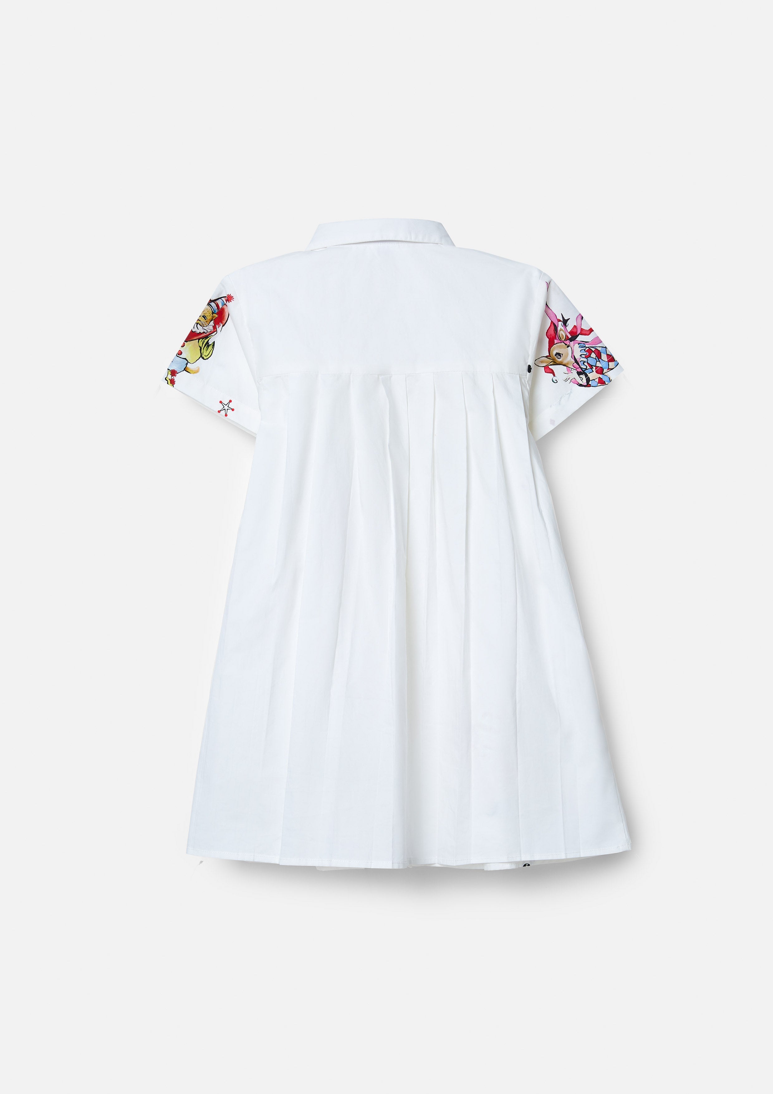 Print Short Sleeve Dress Property of Jolly