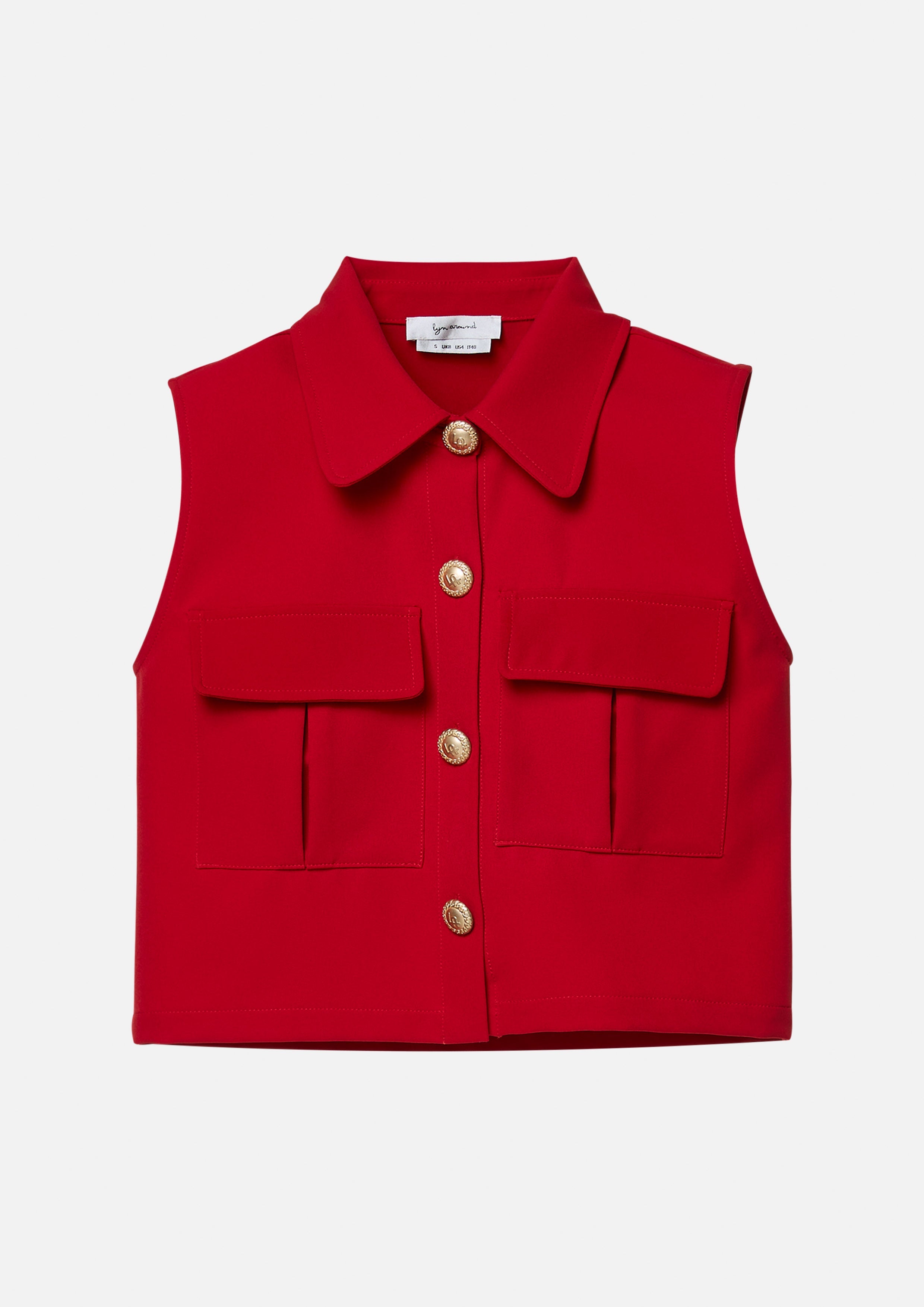 Crop Button Shirt The Secret Agent