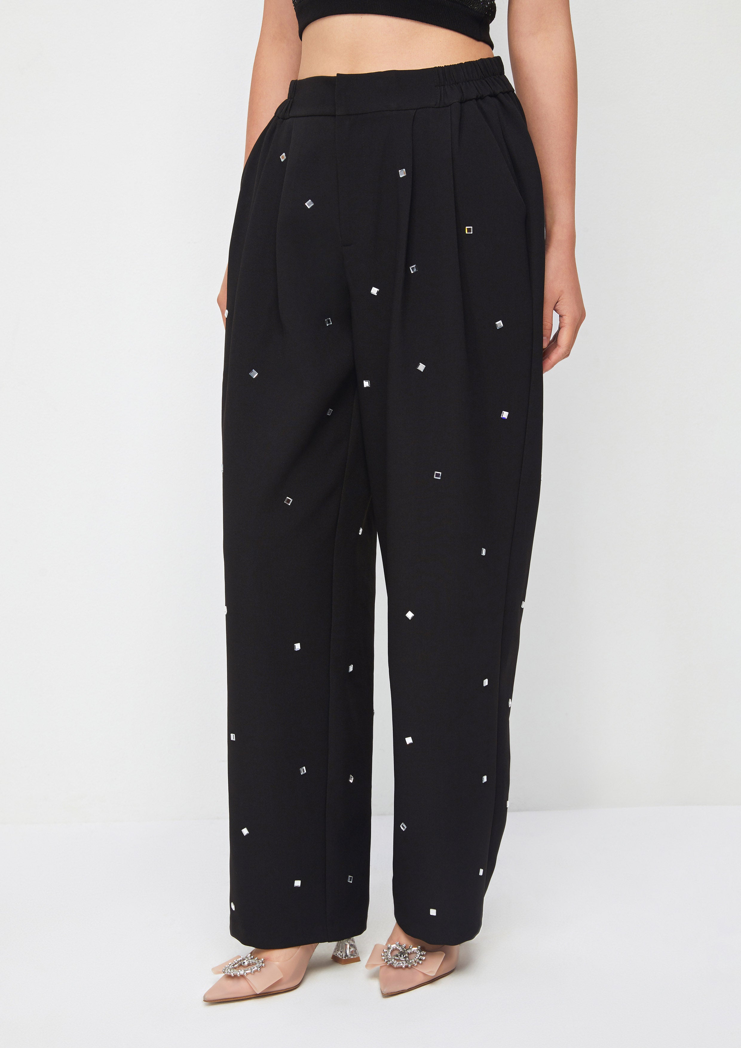 Crystal Embellished Pants Property of Jolly