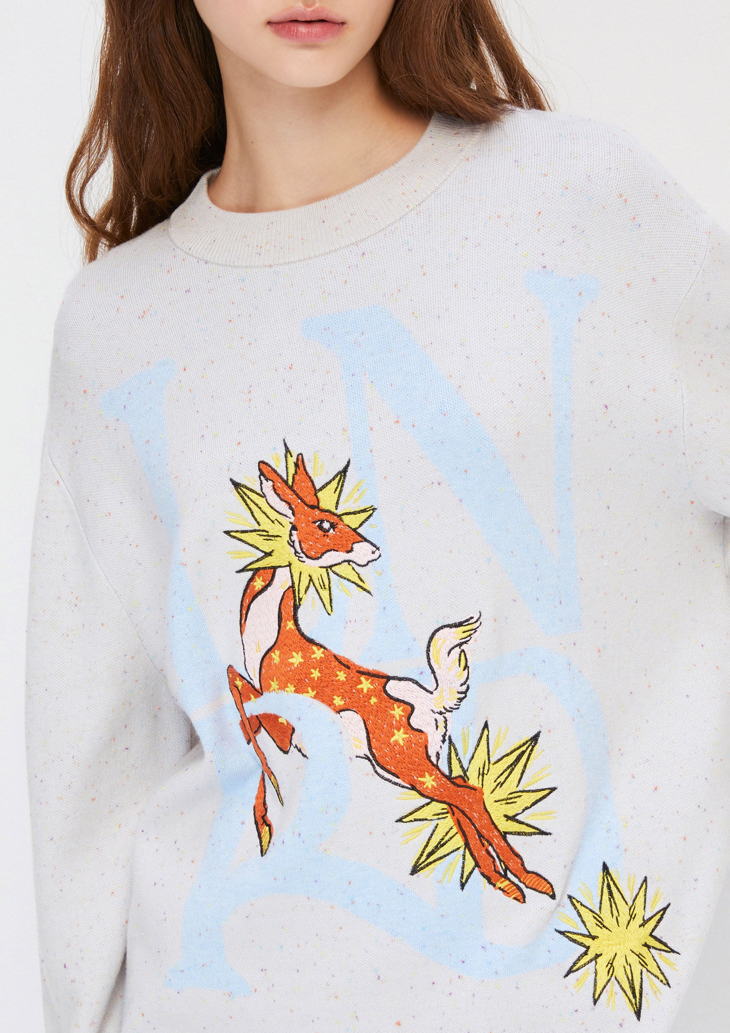 Embroidery Pullover Ace Of Shadow