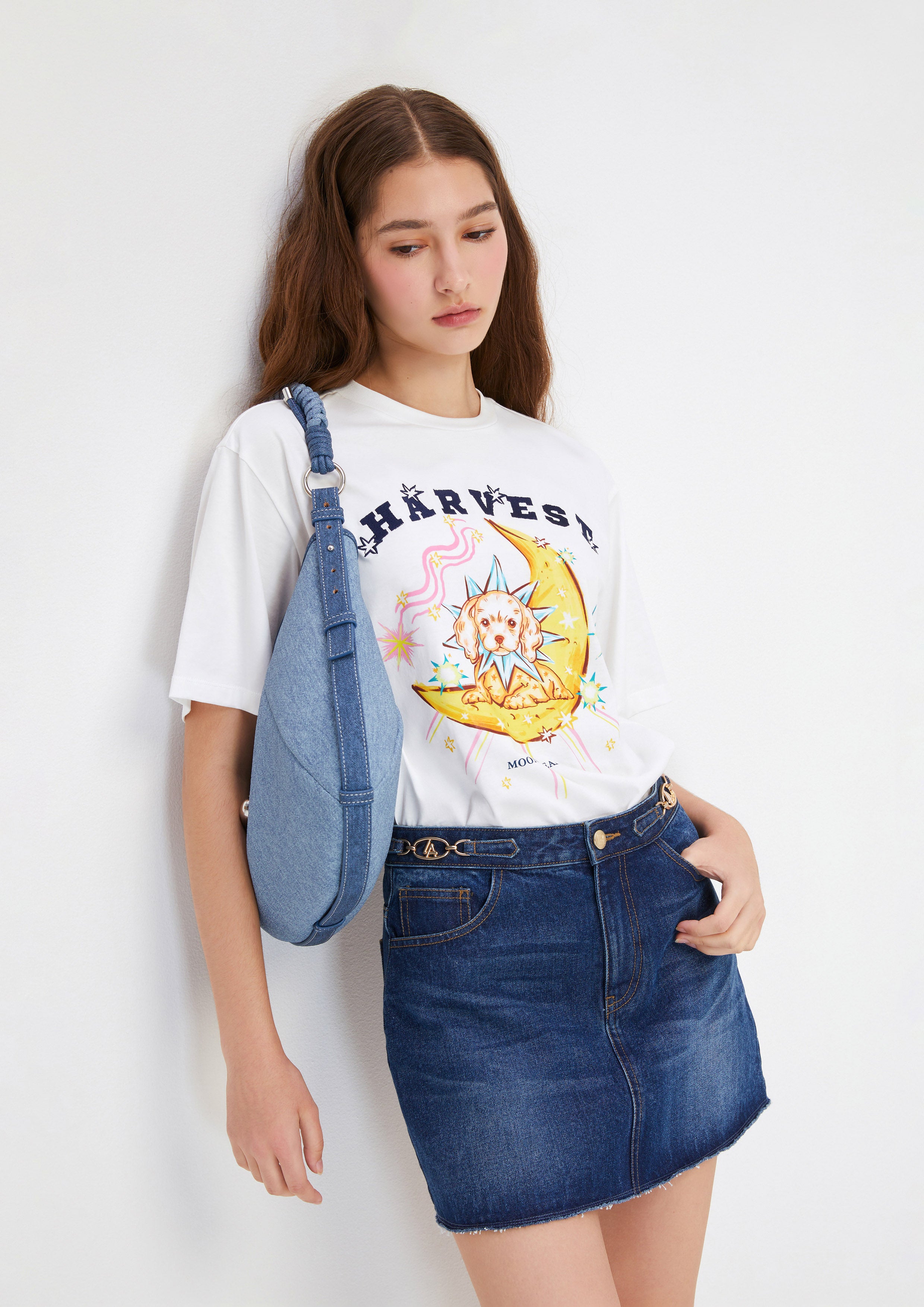 เสื้อยืดแขนสั้นพิมพ์ลาย คอลเลกชัน Ace Of Shadow
