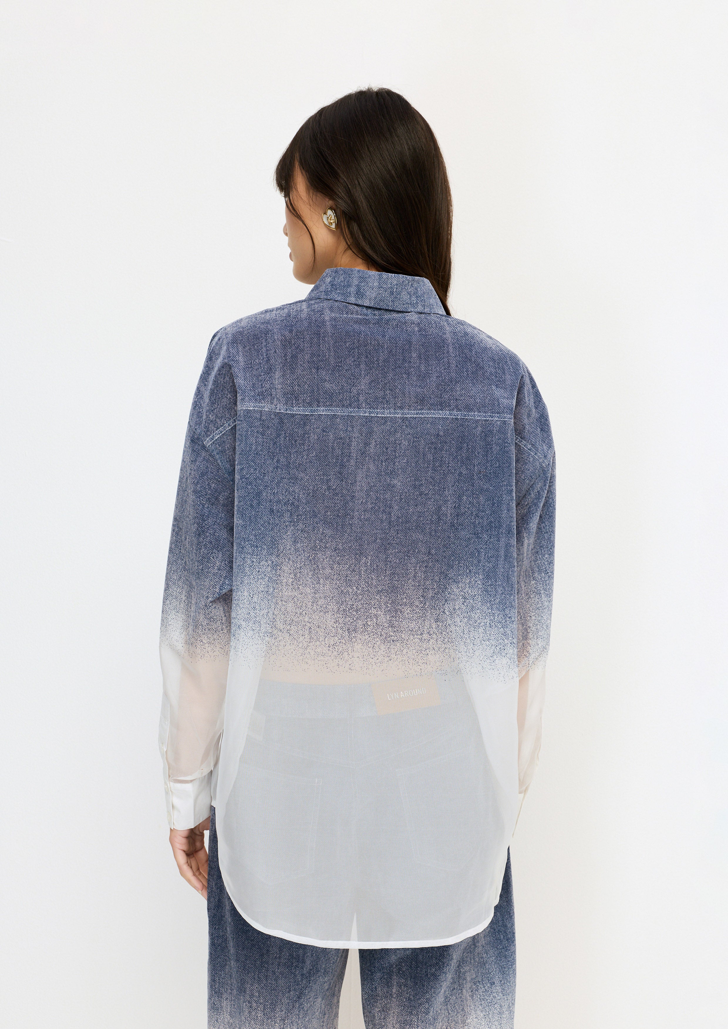 Gradient Long Sleeve Shirt Ace Of Shadow