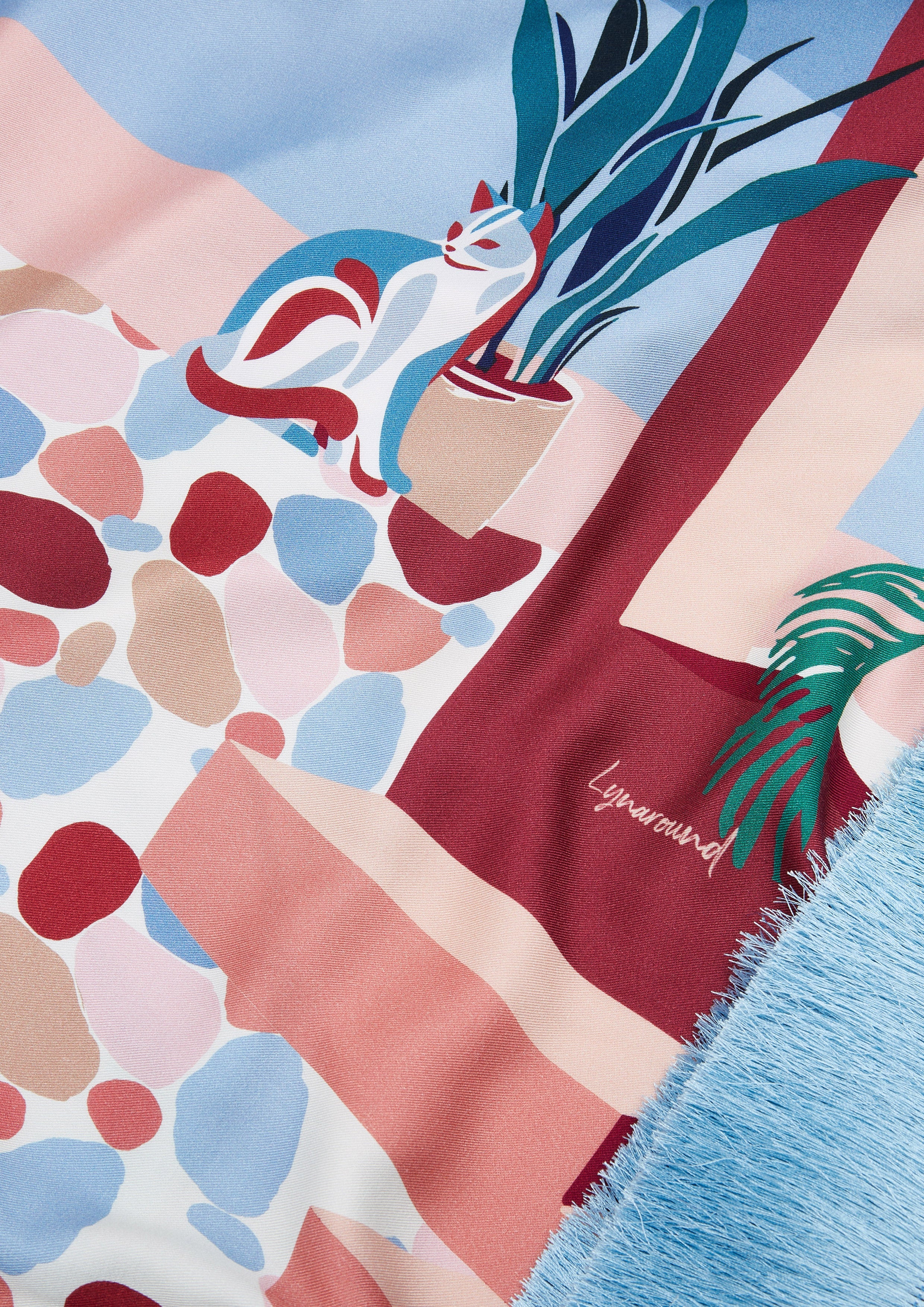 ผ้าพันคอ Mystic Green