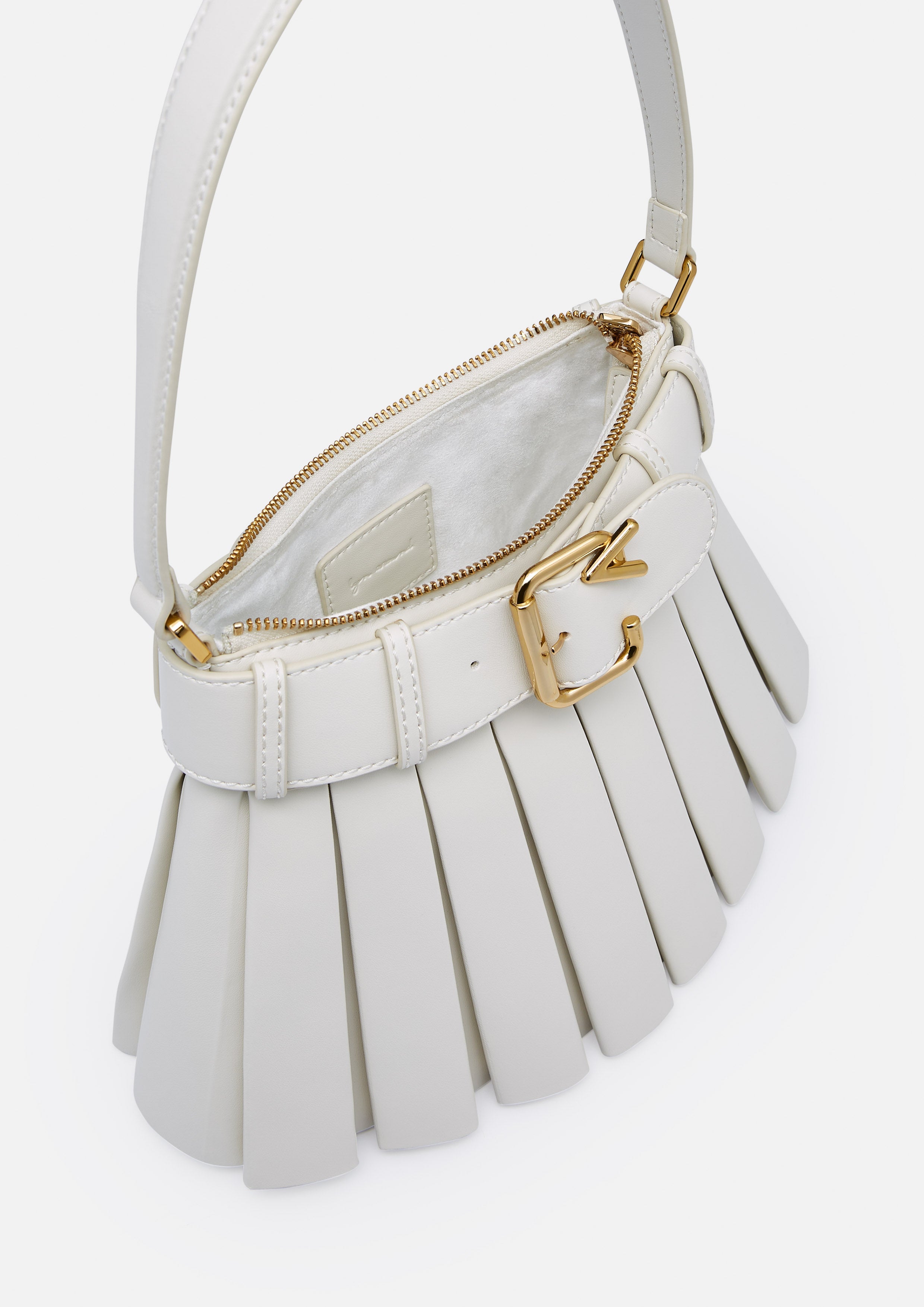 Skirtie Pleat Shoulder Bag