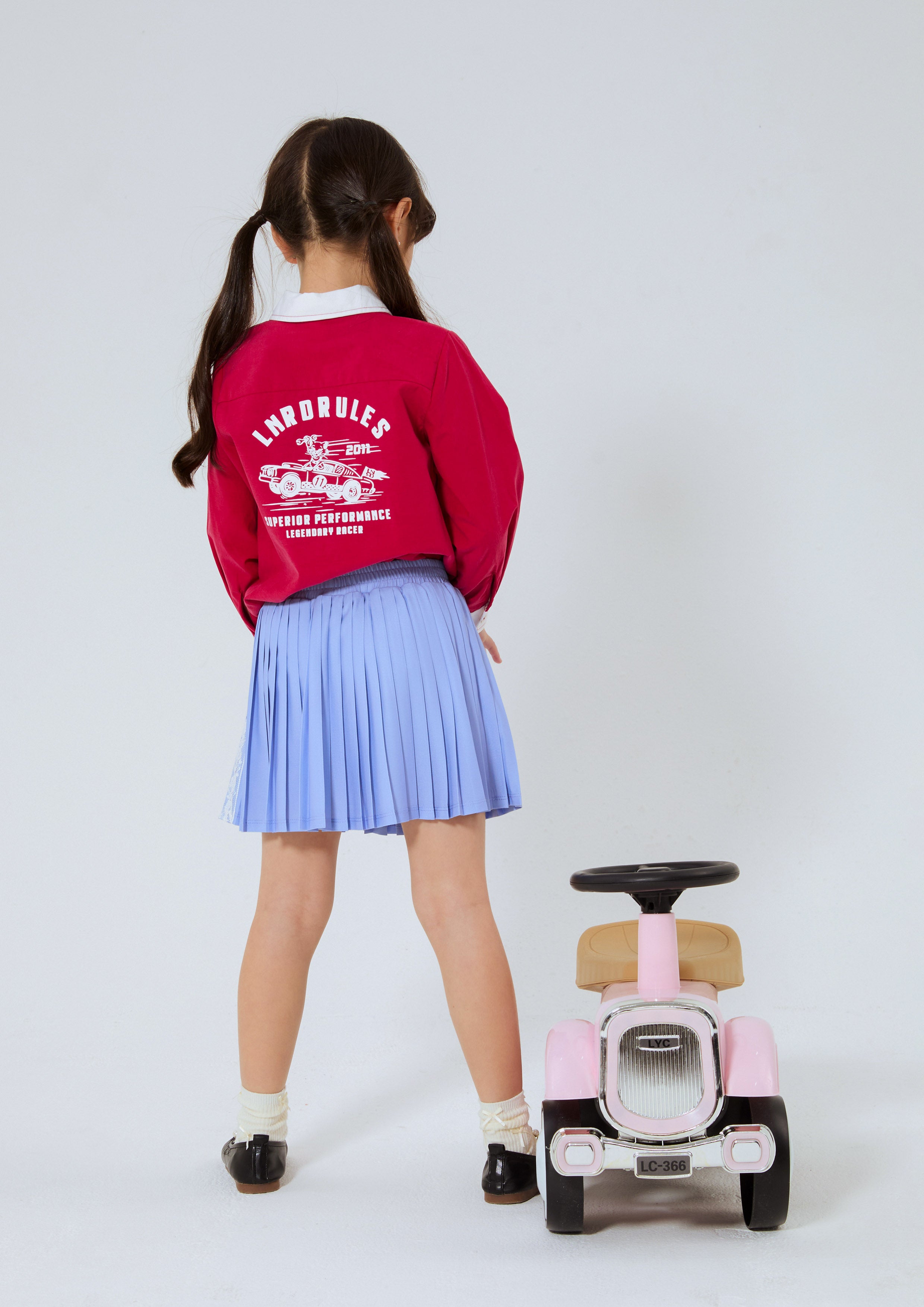 เสื้อเชิ้ตแขนยาวปักโลโก้ คอลเลกชัน Speed Voyard