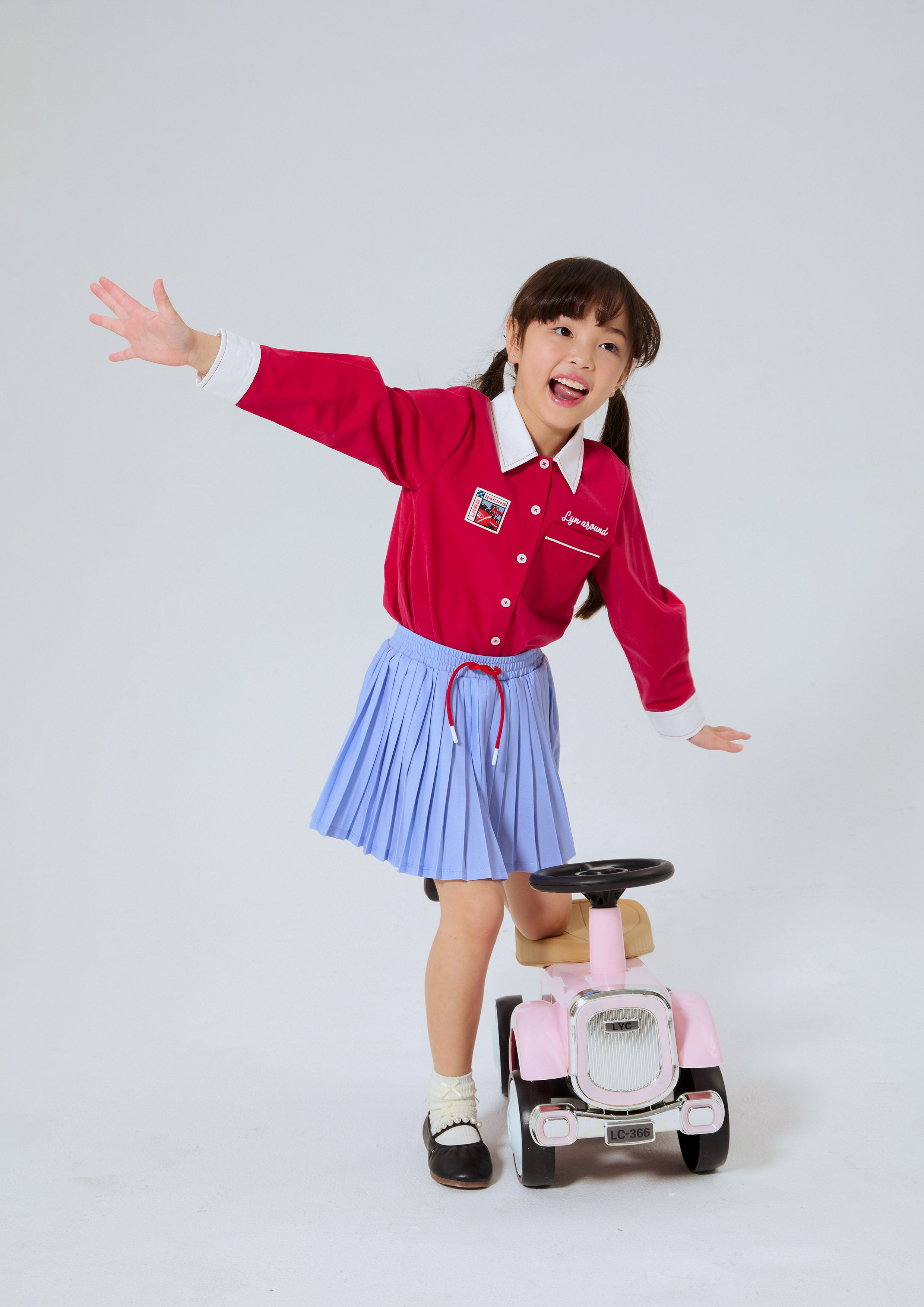 เสื้อเชิ้ตแขนยาวปักโลโก้ คอลเลกชัน Speed Voyard