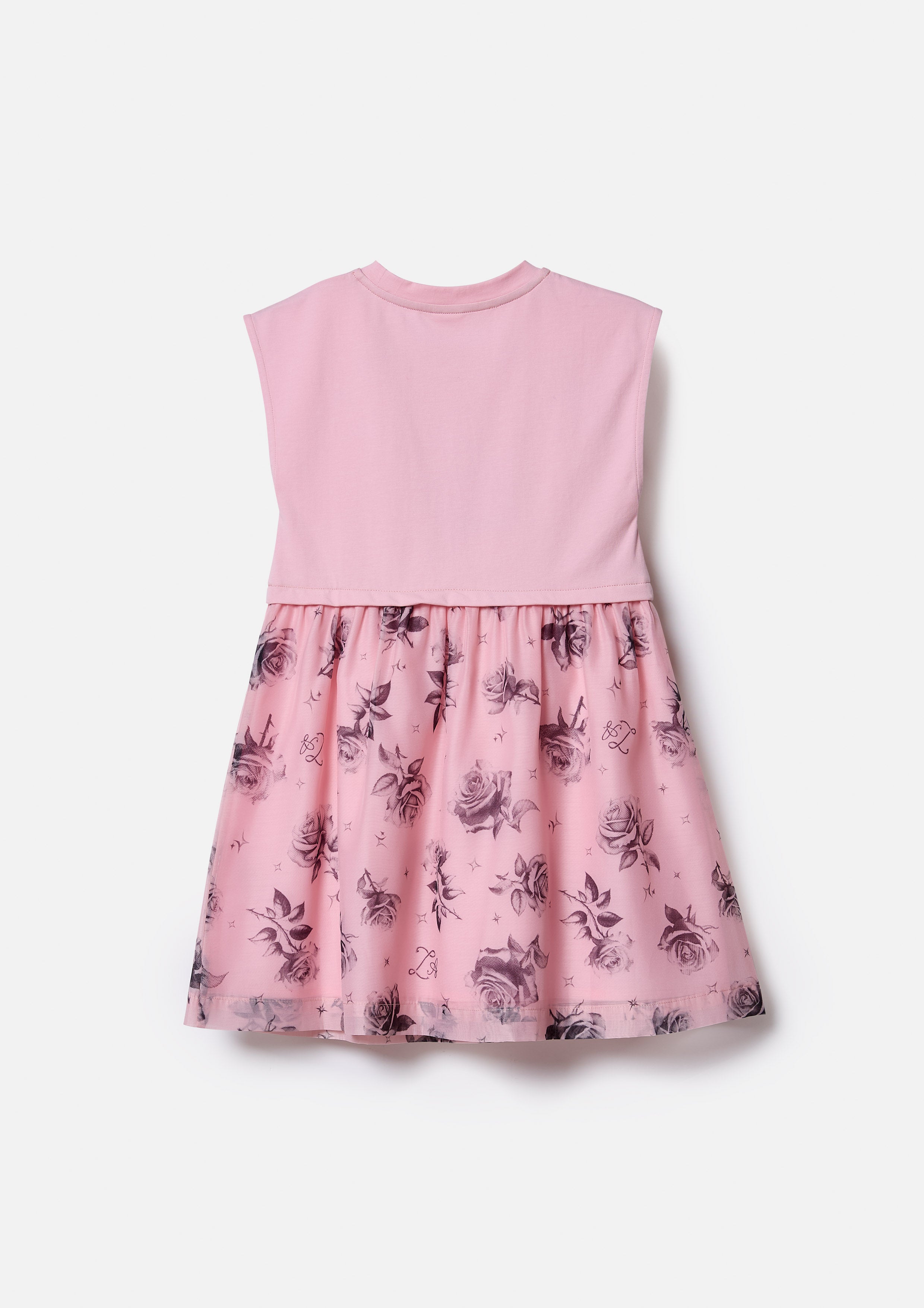 Rose Print Mini Dress For Mini Girls Rodeo Rose