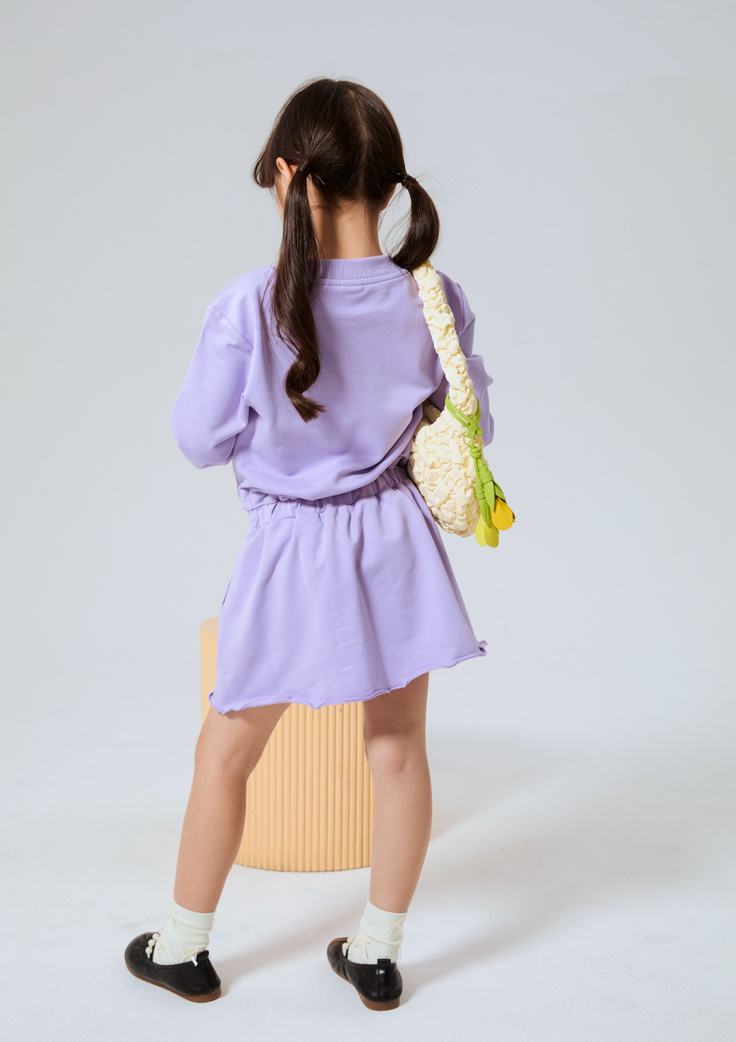 เดรสสั้นเอวแต่งเชือกรูด สำหรับเด็กผู้หญิง คอลเลกชัน Rodeo Rose