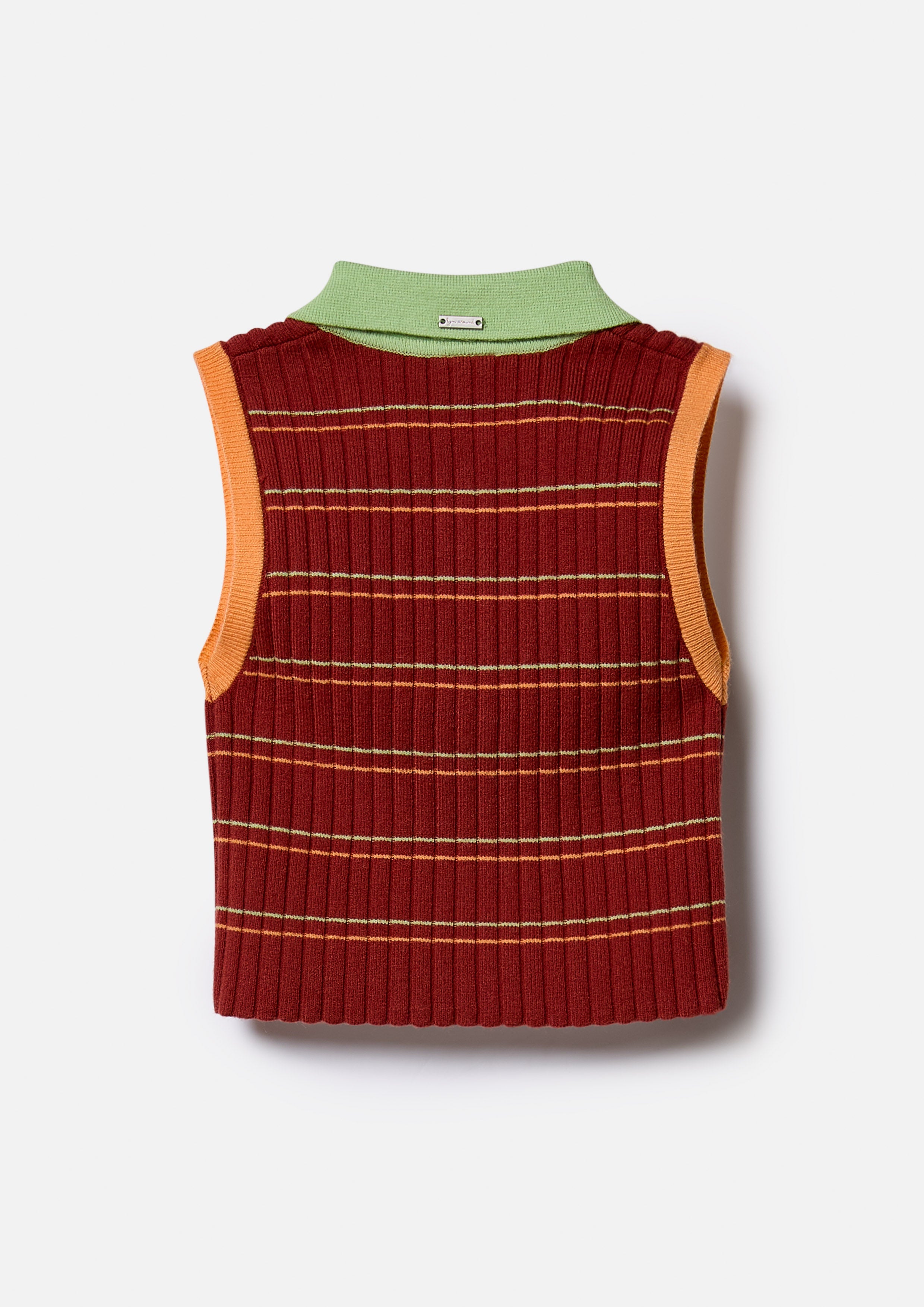 Knitted Sleeveless Top For Mini Girls Play Spell