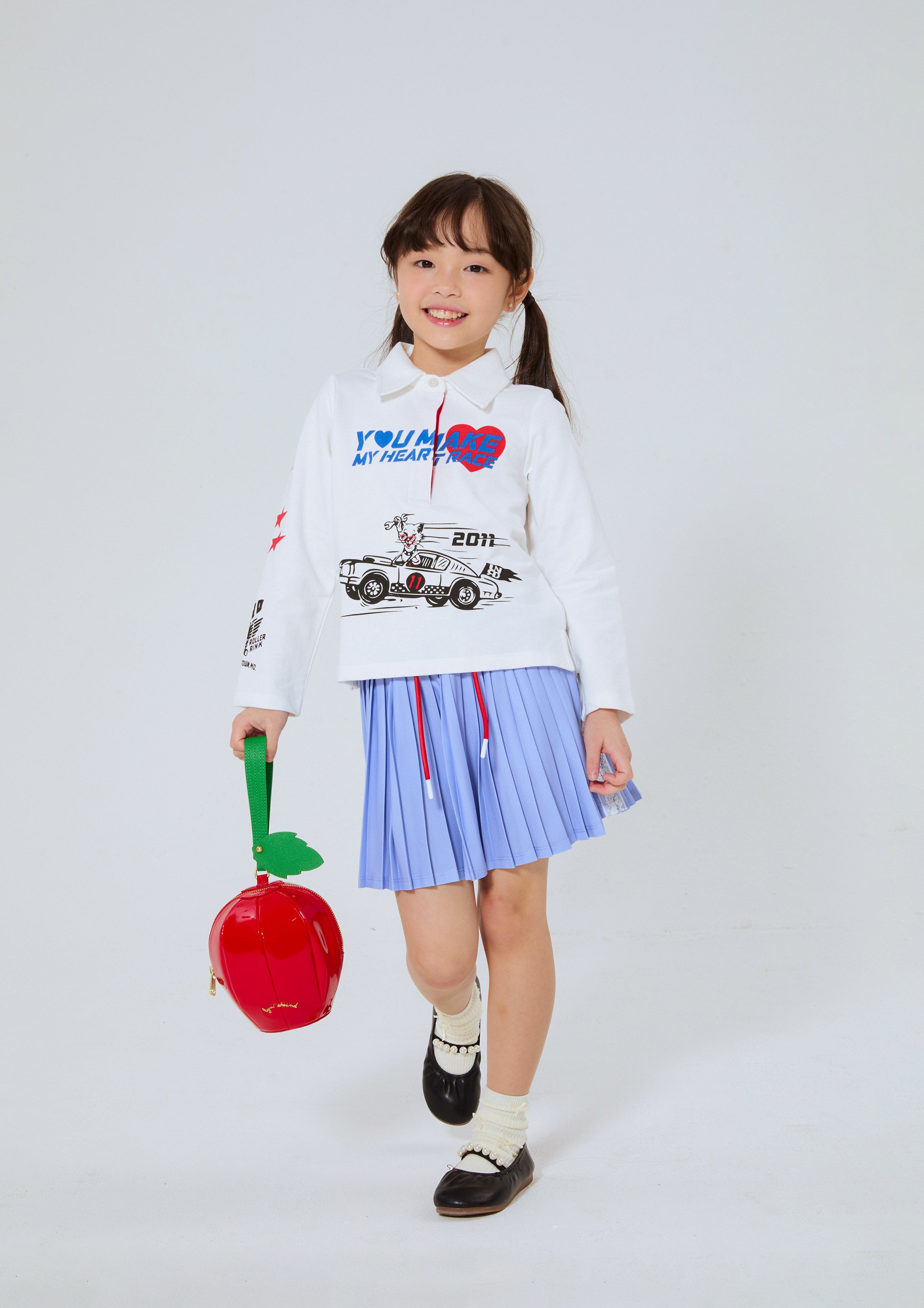 เสื้อโปโลแขนยาวพิมพ์ลาย คอลเลกชัน Speed Voyard