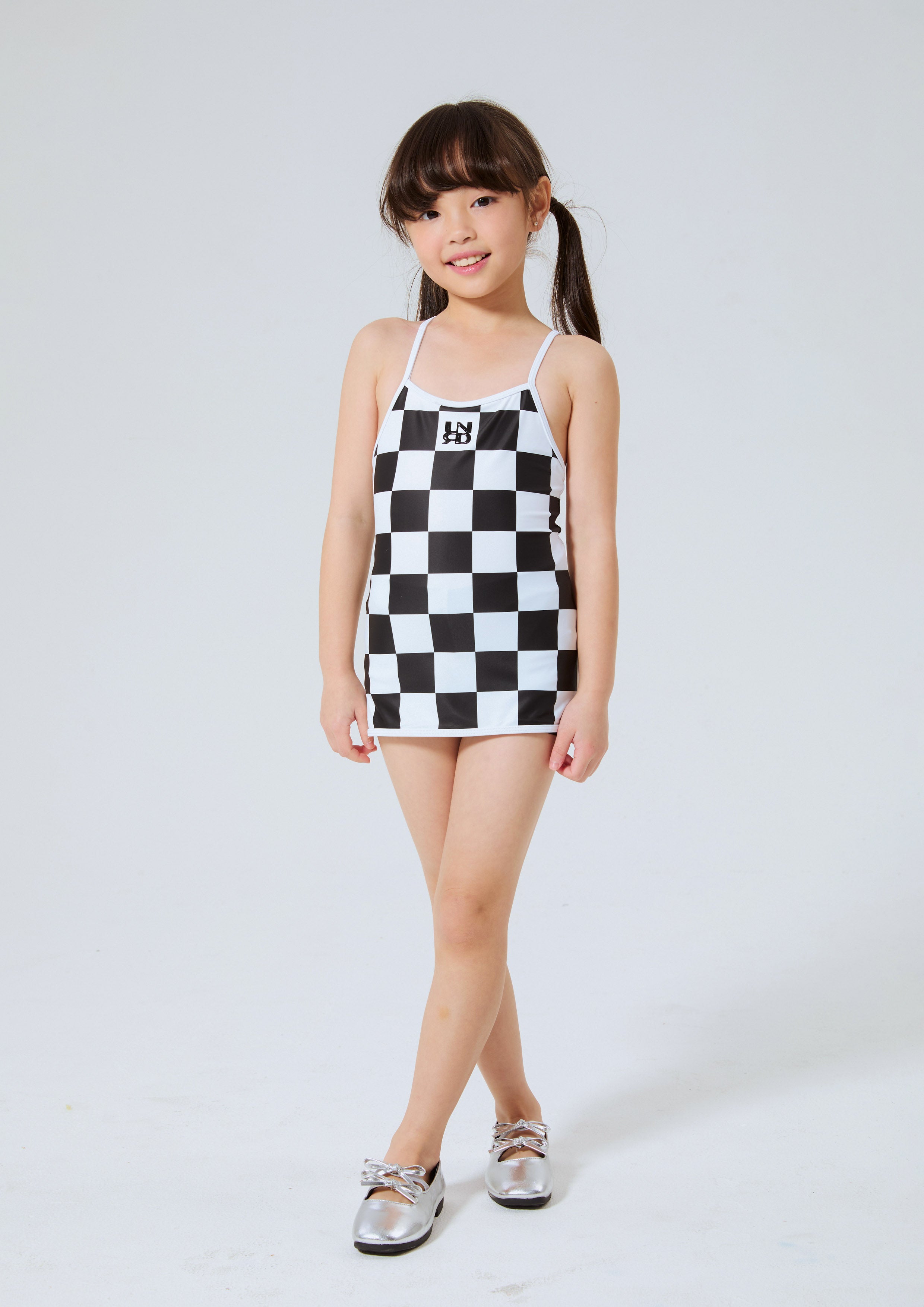 ชุดว่ายน้ำสายเดี่ยวลายตาราง คอลเลกชัน Speed Voyard