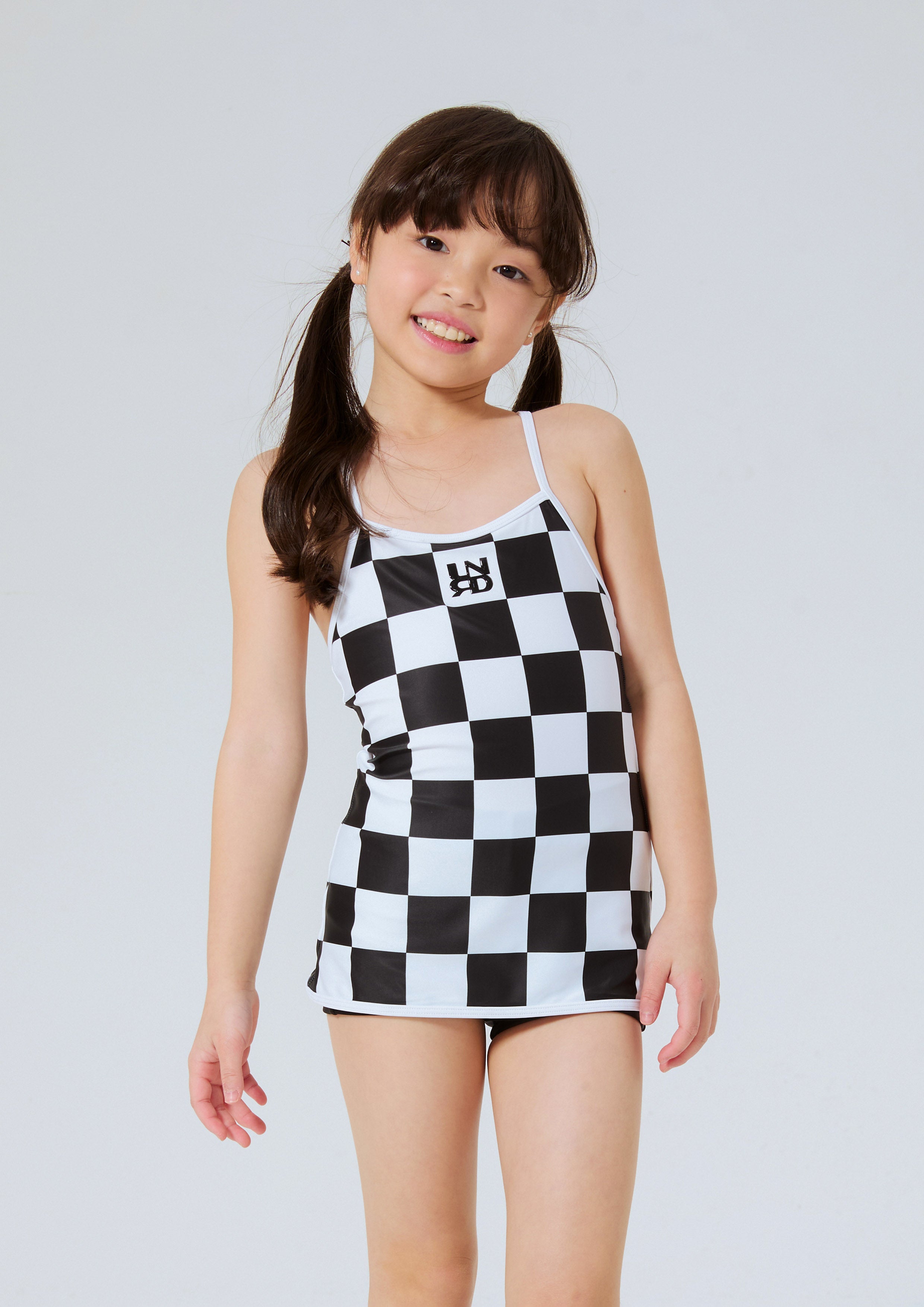 ชุดว่ายน้ำสายเดี่ยวลายตาราง คอลเลกชัน Speed Voyard