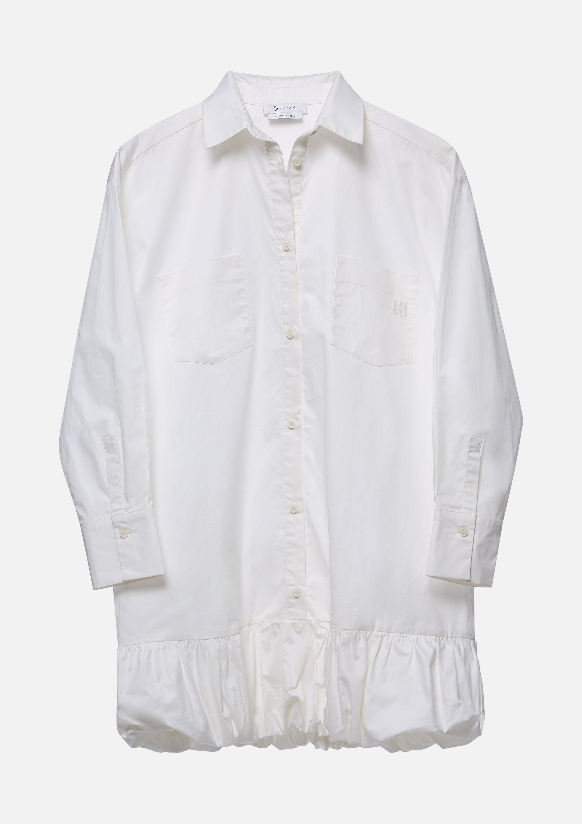 เชิ้ตเดรสสั้นกระโปรงทรงพอง คอลเลกชัน Miracle Voyard