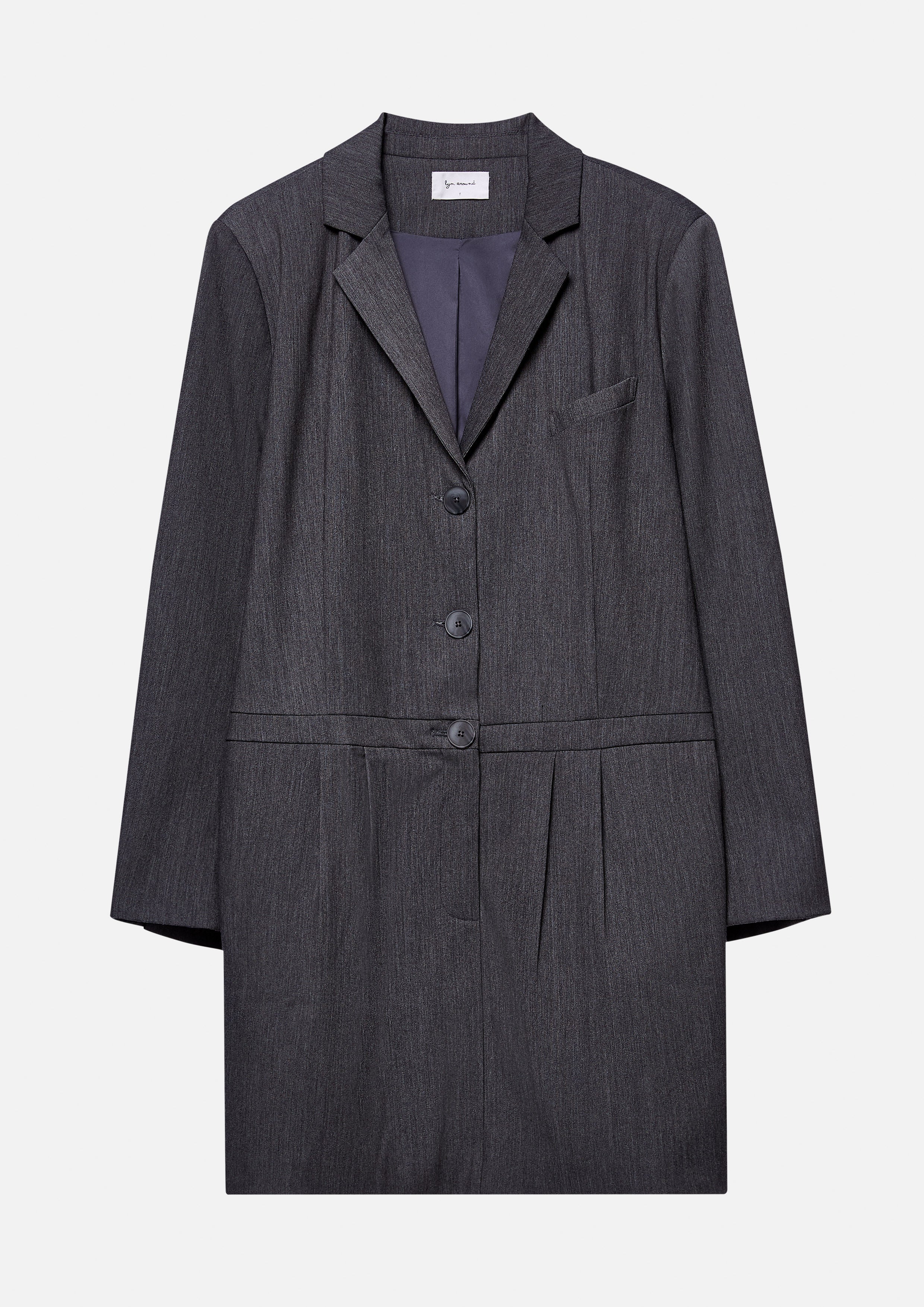 เดรสสั้นแขนยาวทรงเทเลอร์ คอลเลกชัน Working on Board