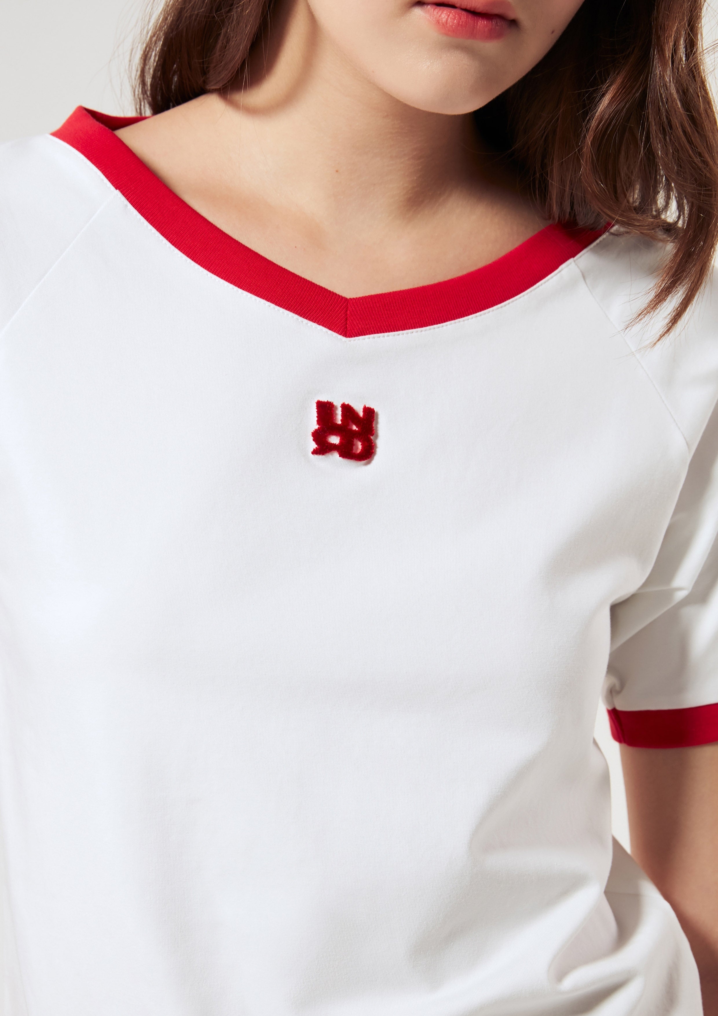 Logo Wide Neck T-Shirt Neon Dreams