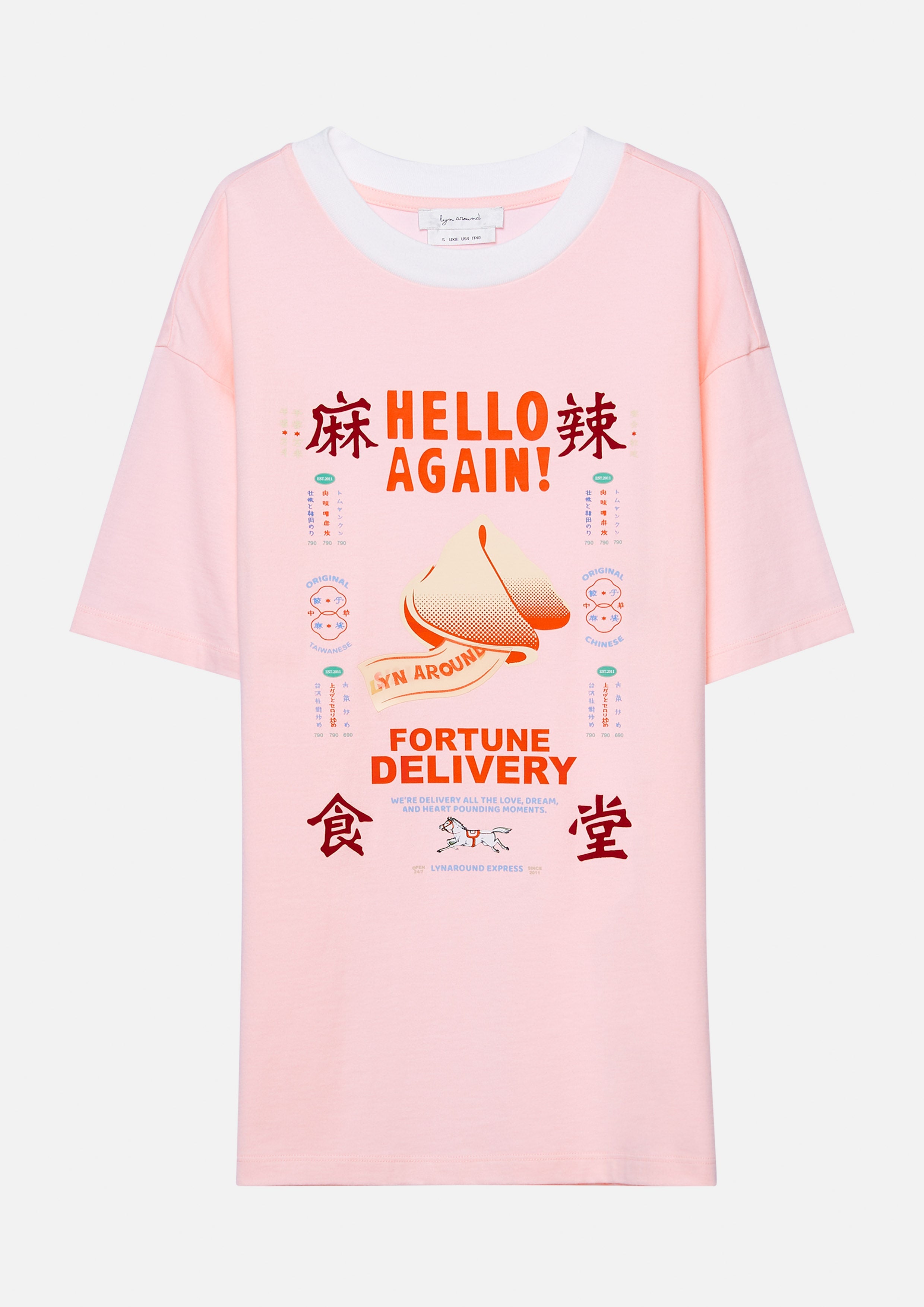 Print Oversized T-Shirt Speed Voyard