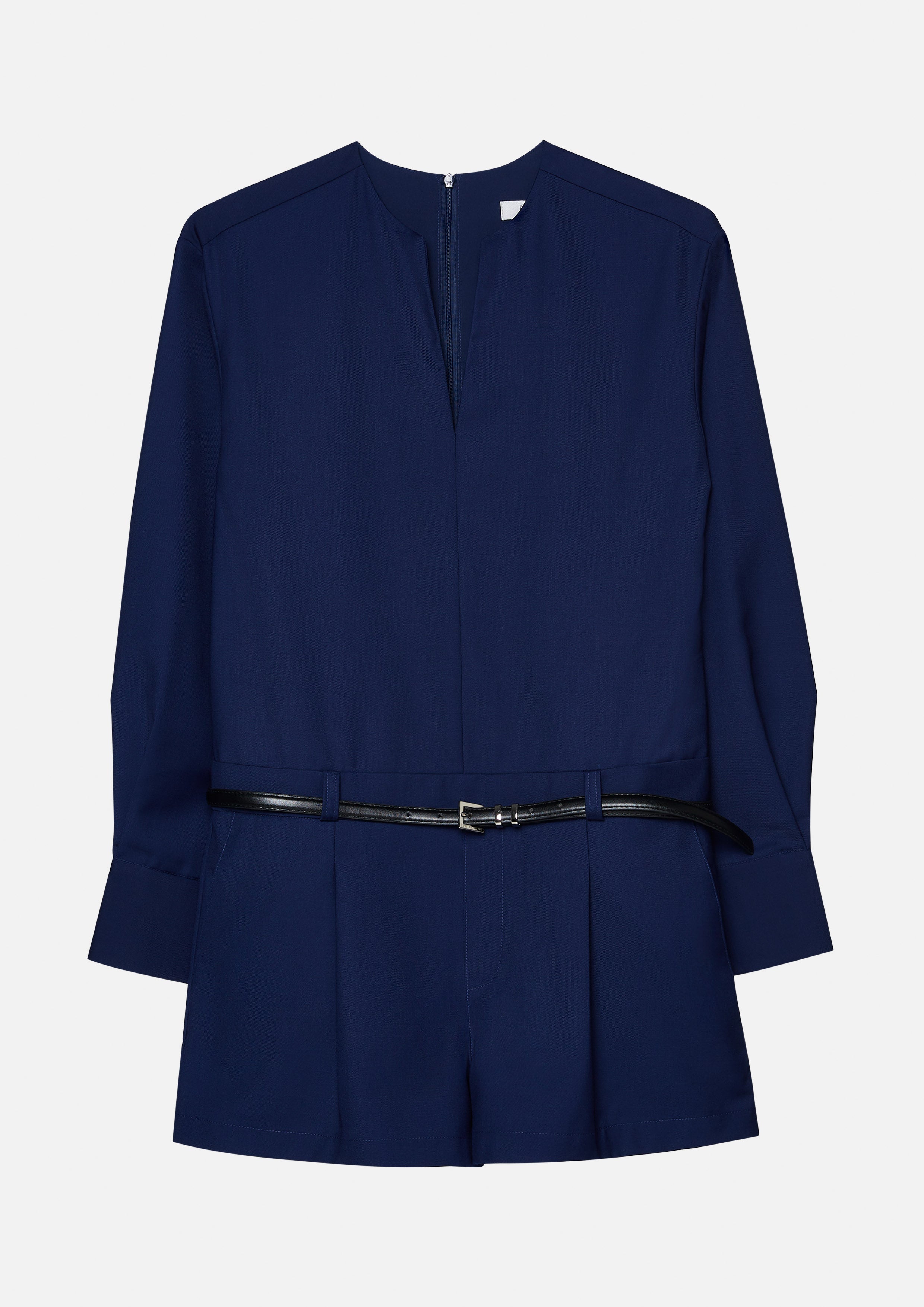 V Cut Long Sleeve Romper Miracle Voyard