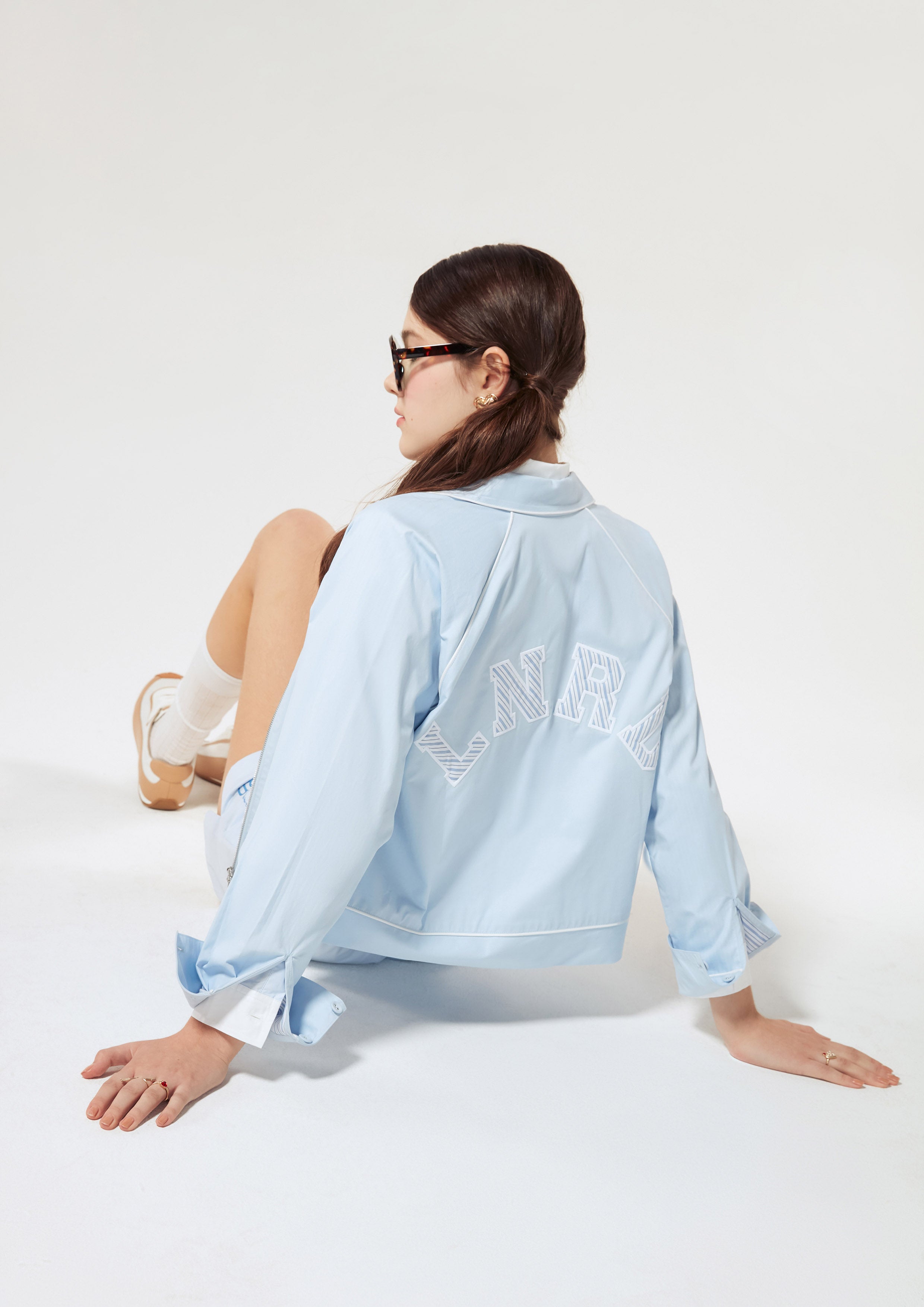 Zip Nylon Long Sleeve Jacket Miracle Voyard