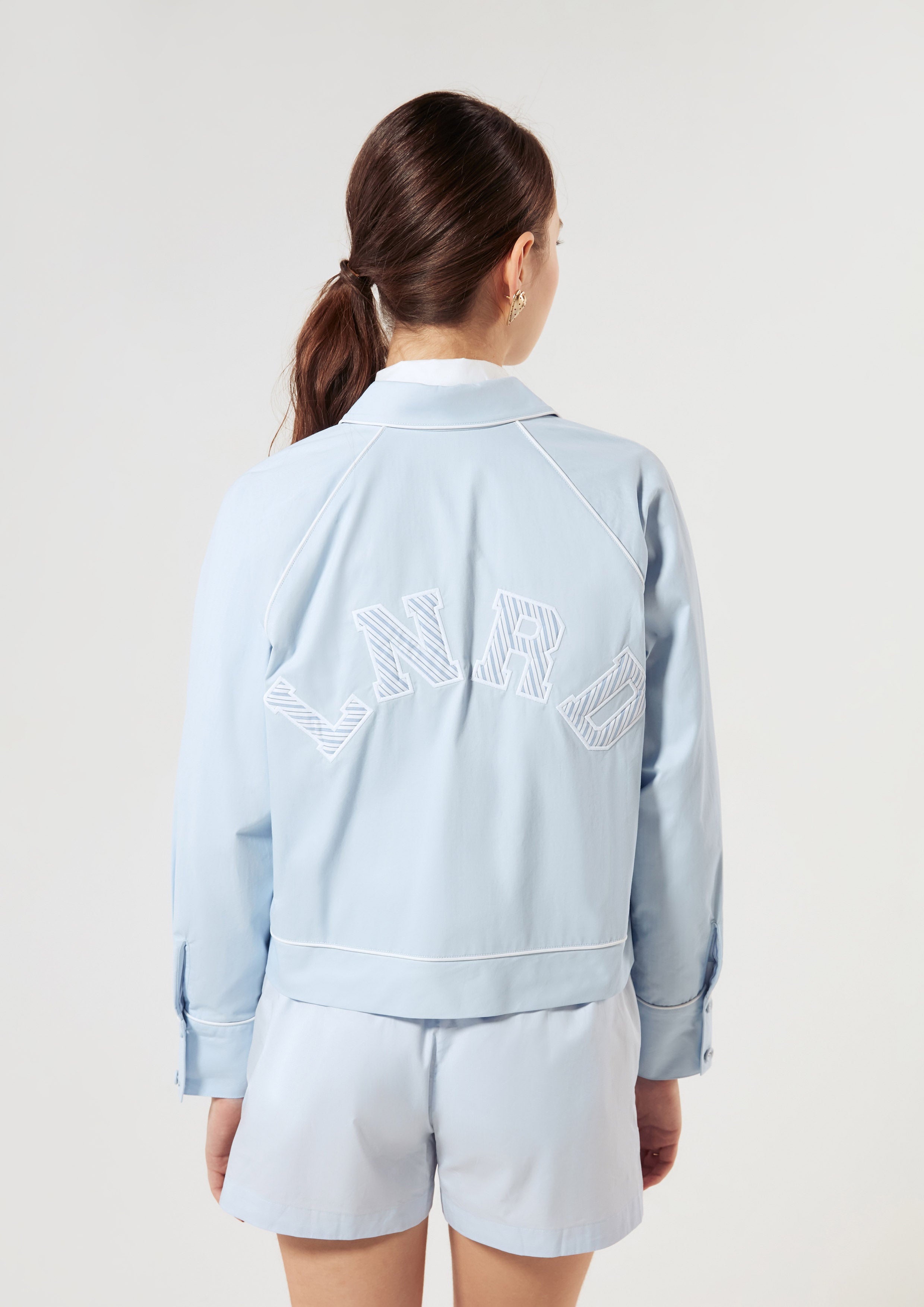 Zip Nylon Long Sleeve Jacket Miracle Voyard