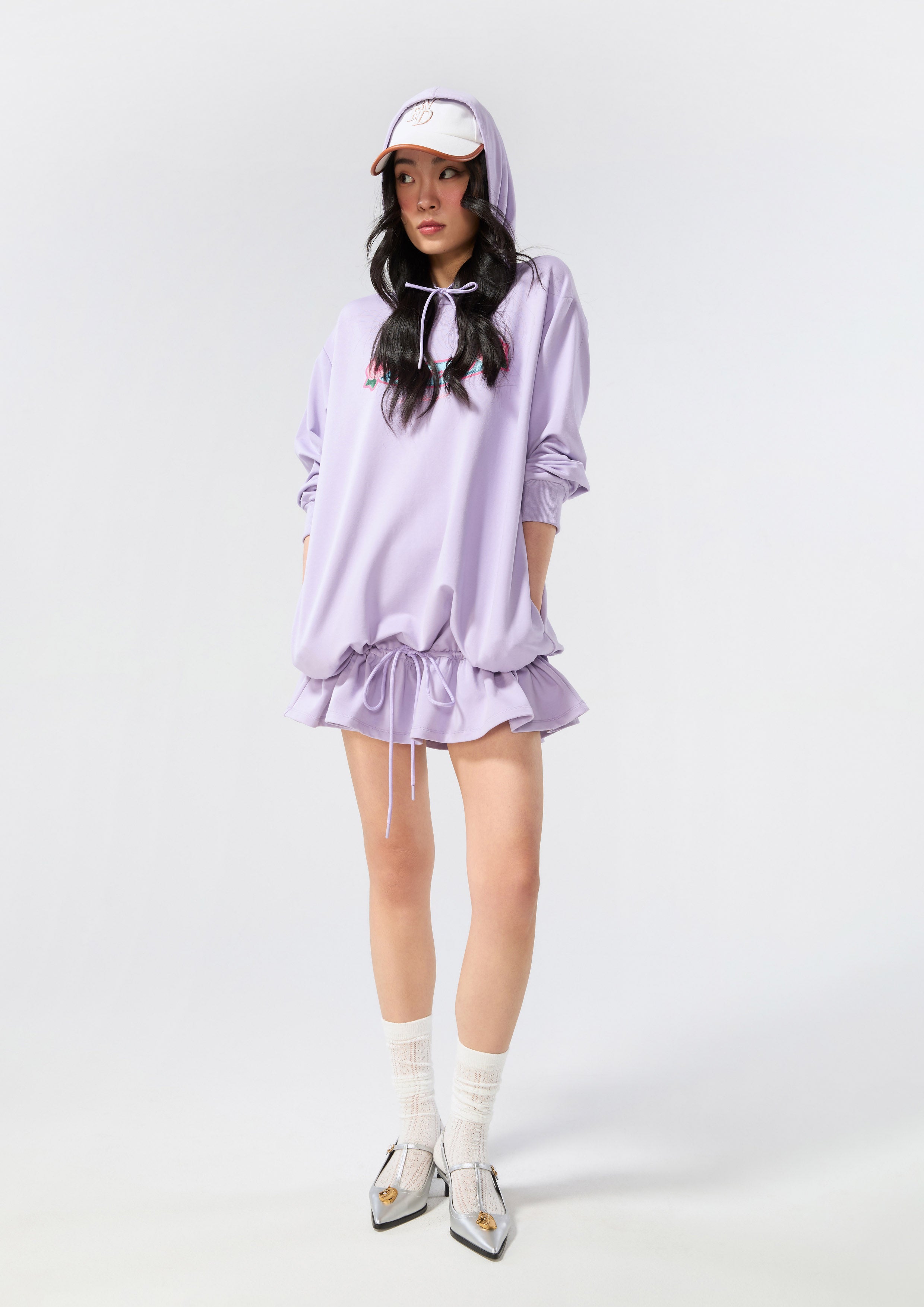 Rose Hoodie Mini Dress Rodeo Rose