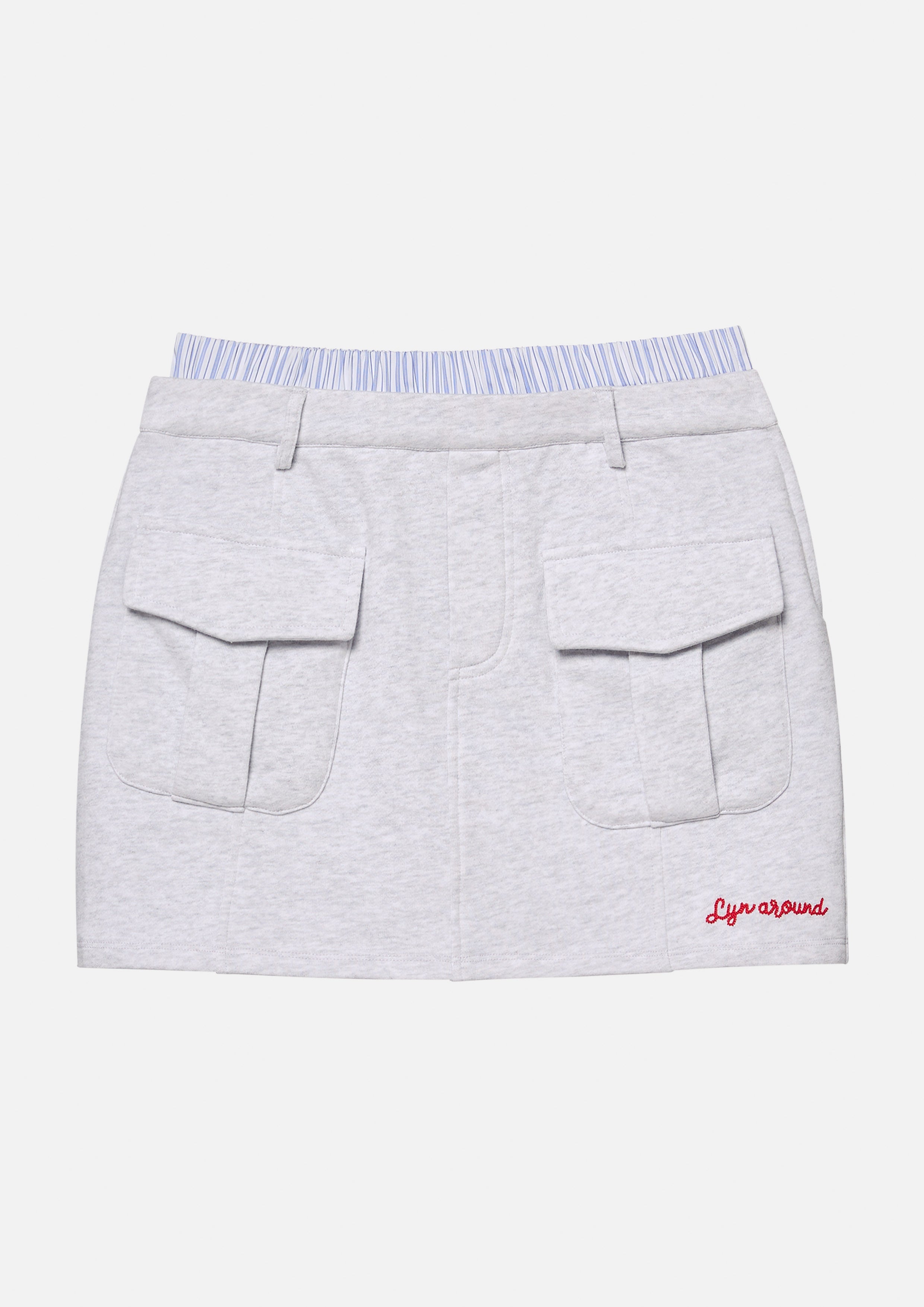 Logo Layered Mini Skirt Miracle Voyard