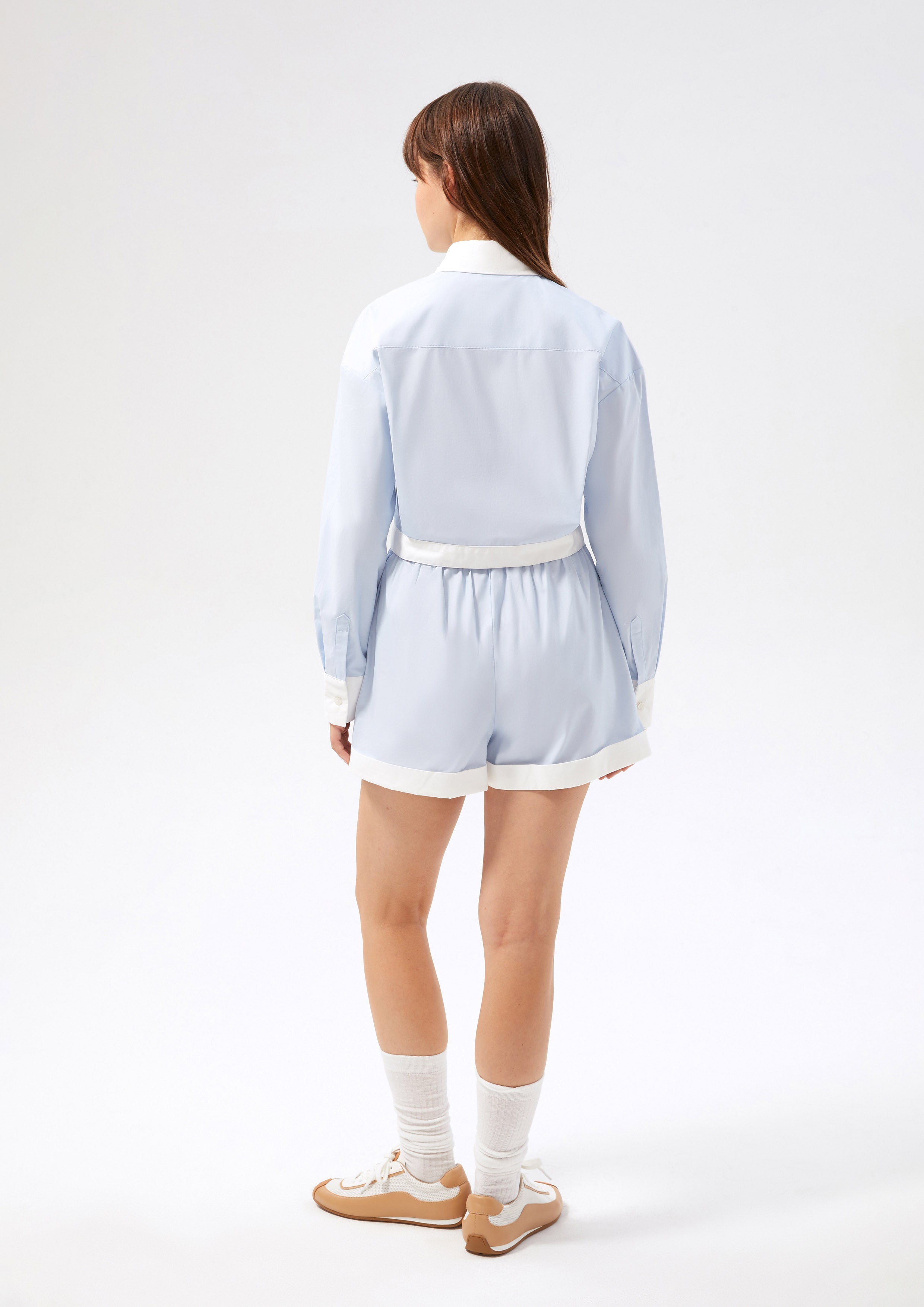 Long Sleeve Top & Short Set Miracle Voyard