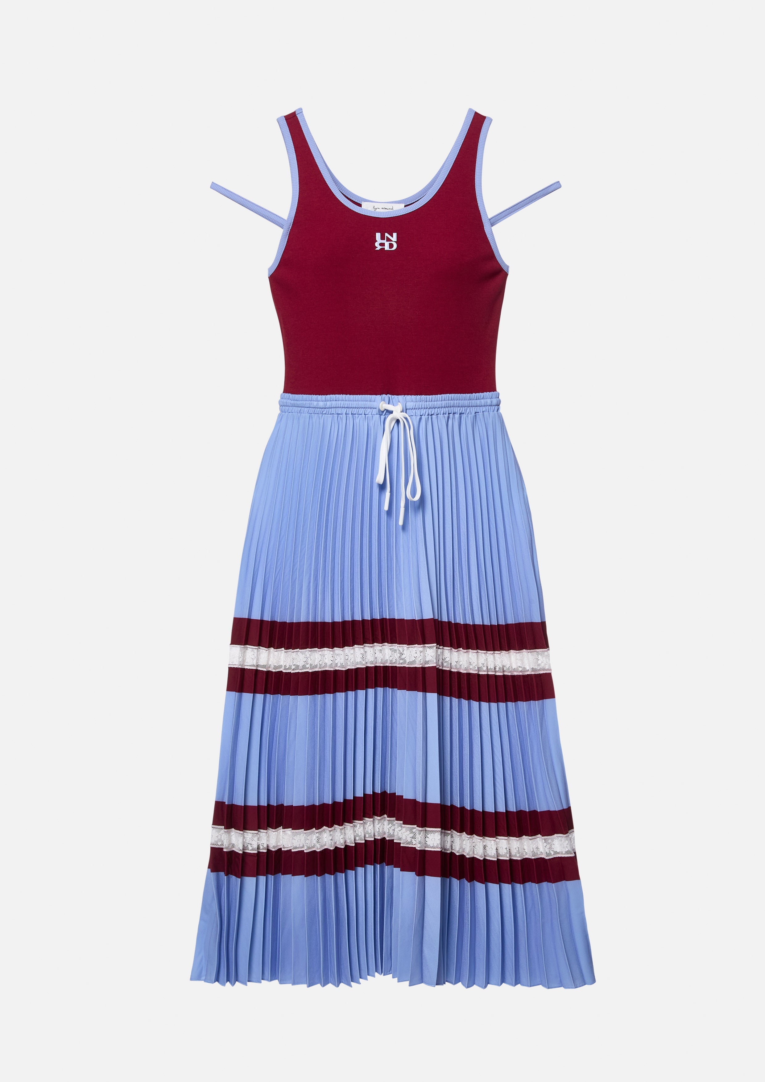 Plated Skirt Midi Dress Speed Voyard