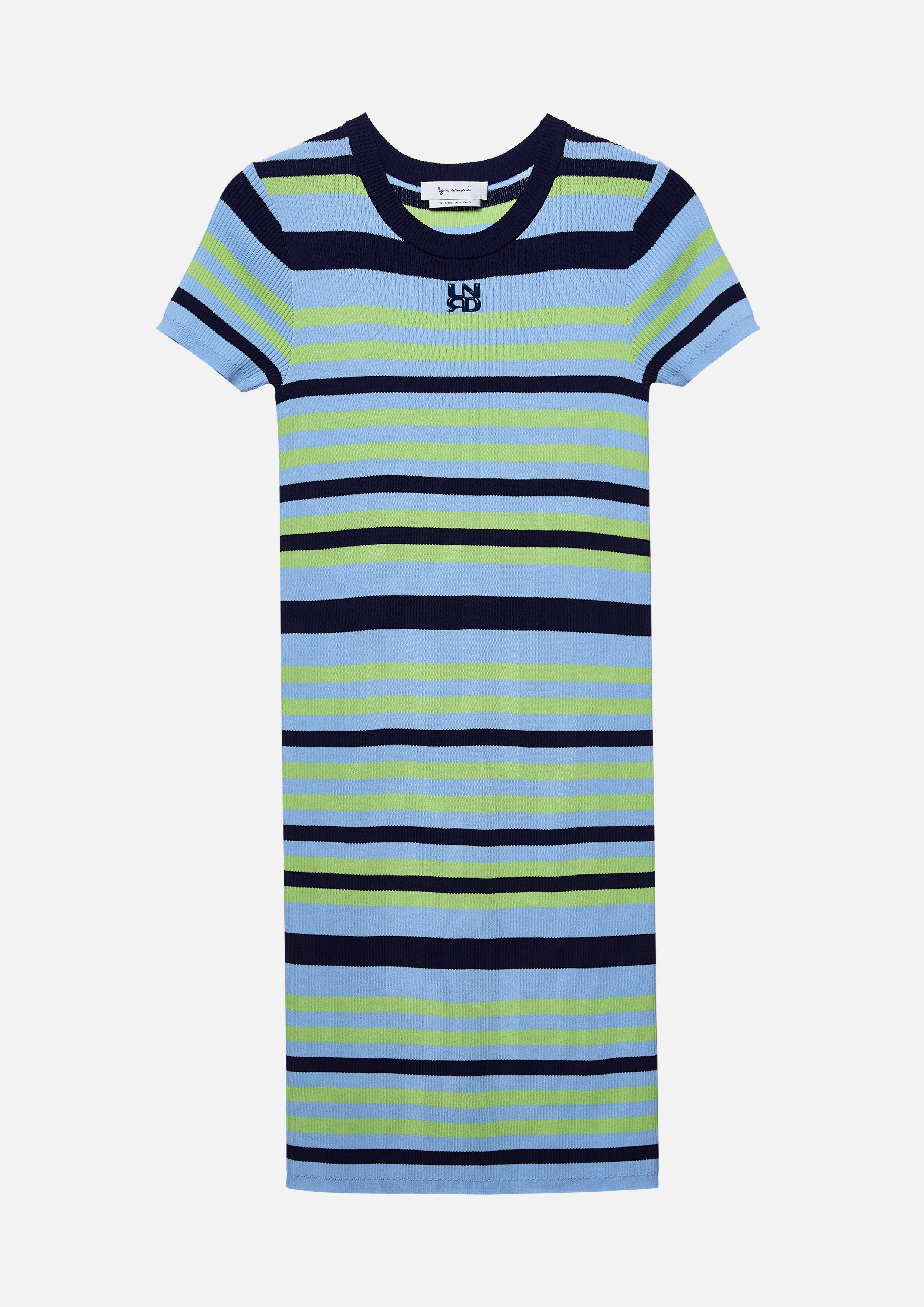 Logo Stripe Knitted Dress Miracle Voyard