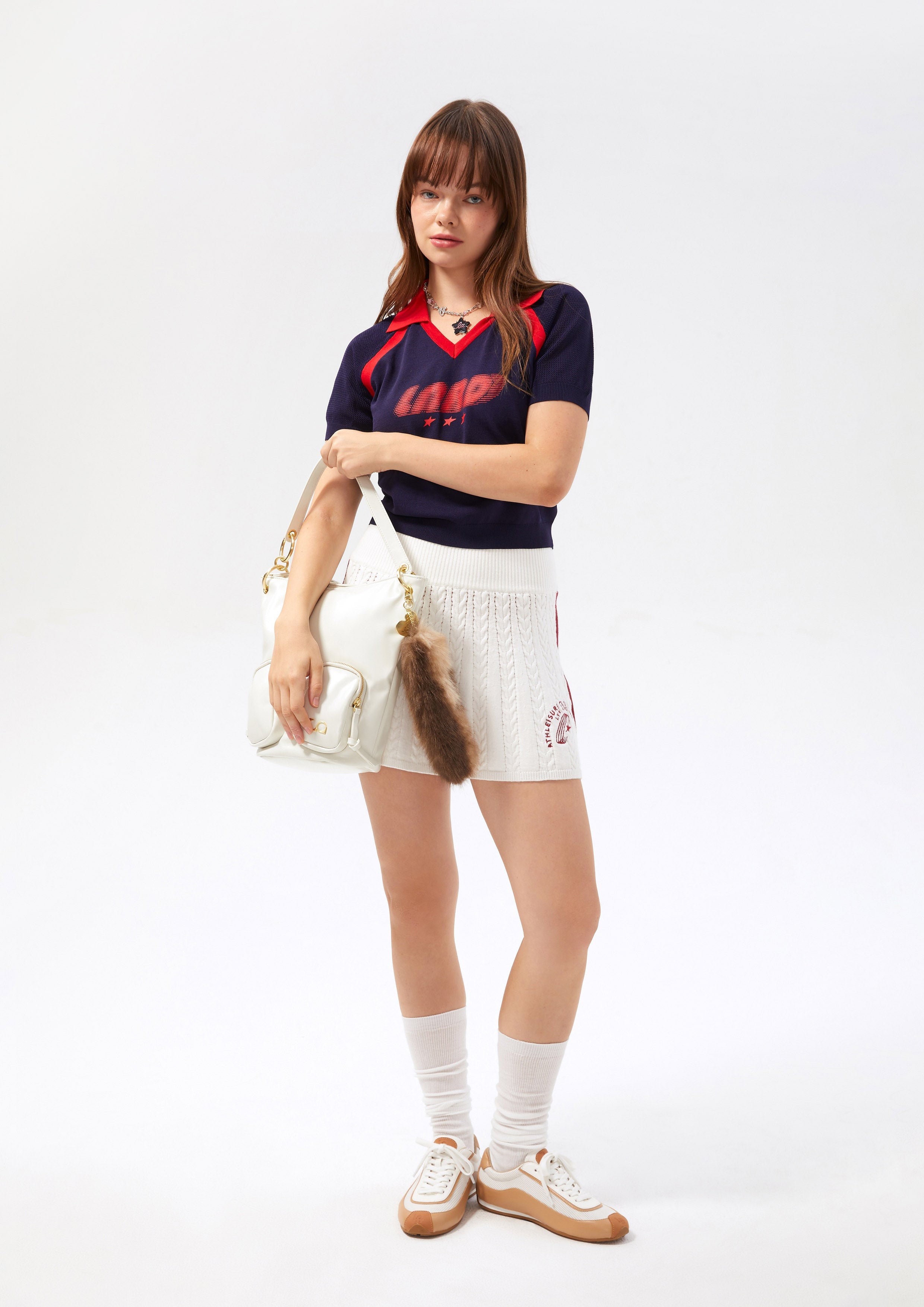 Logo Mesh Short Sleeve Top Speed Voyard