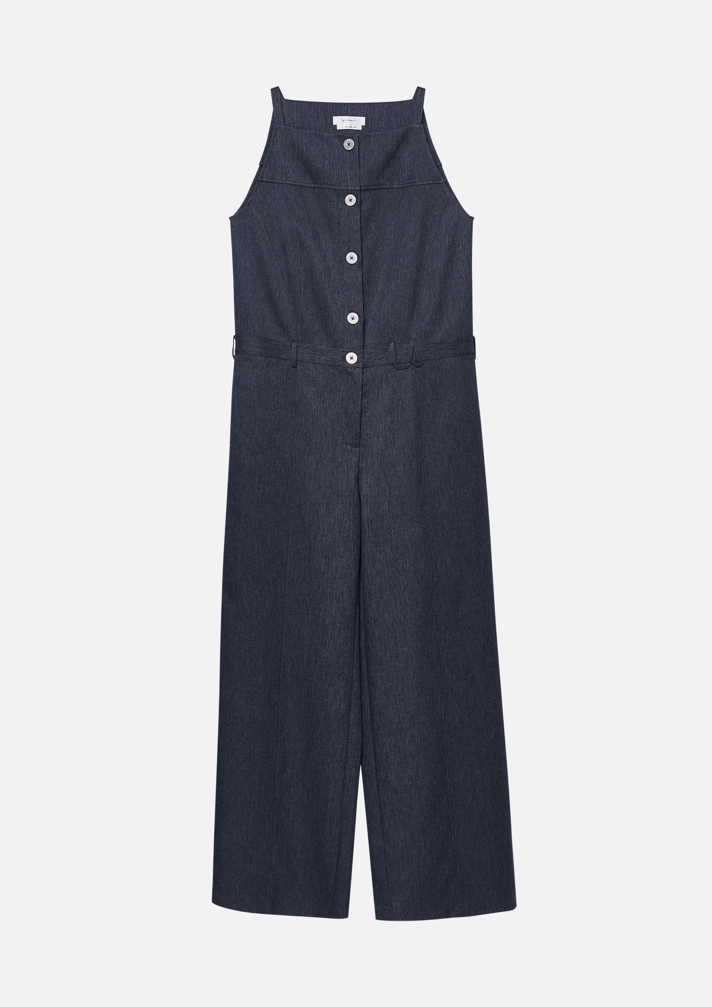 จัมพ์สูทสายเดี่ยวติดกระดุม คอลเลกชัน Rosewood Fleur