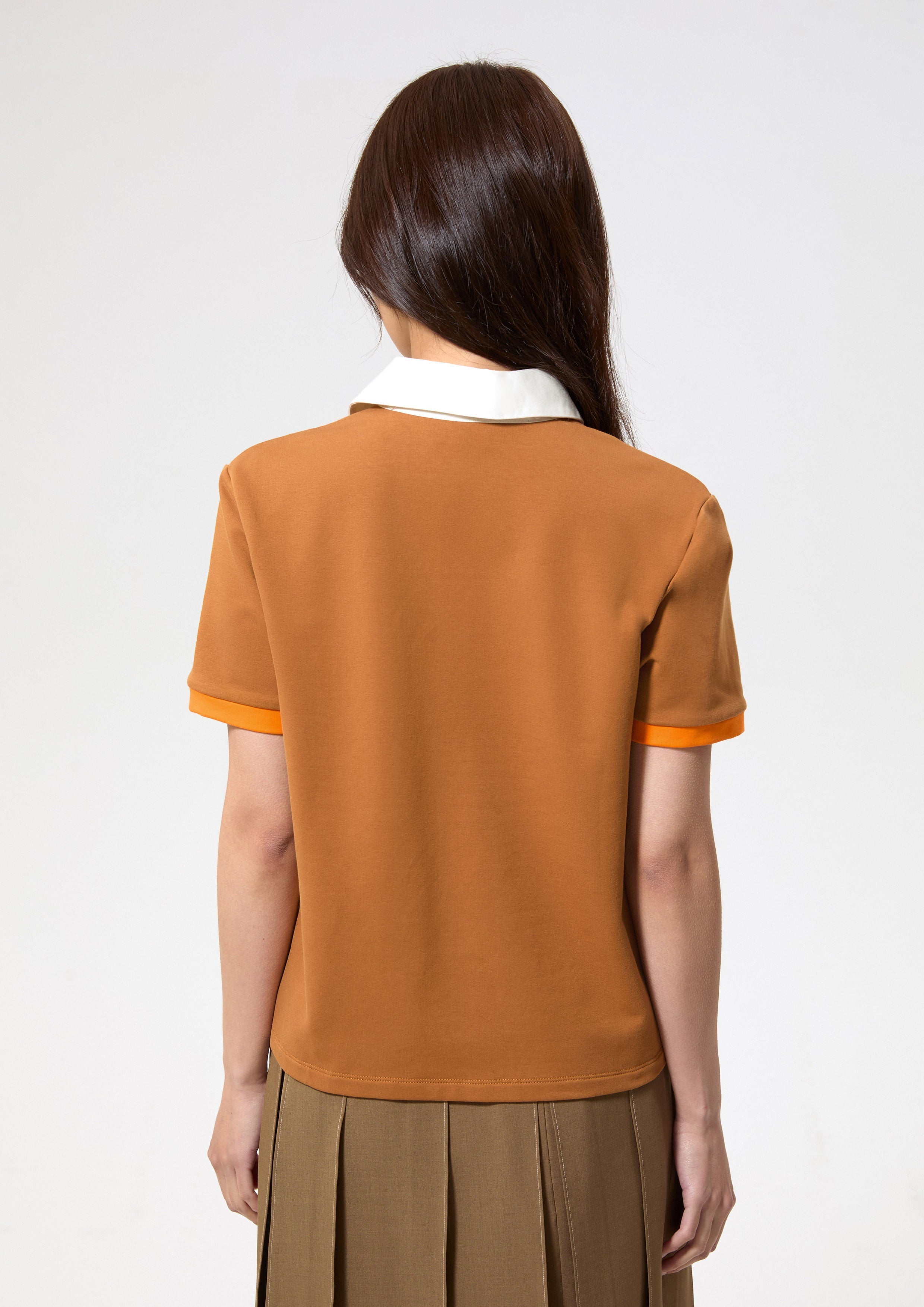 เสื้อโปโลพาแนลแขนสั้น คอลเลกชัน Play Spell