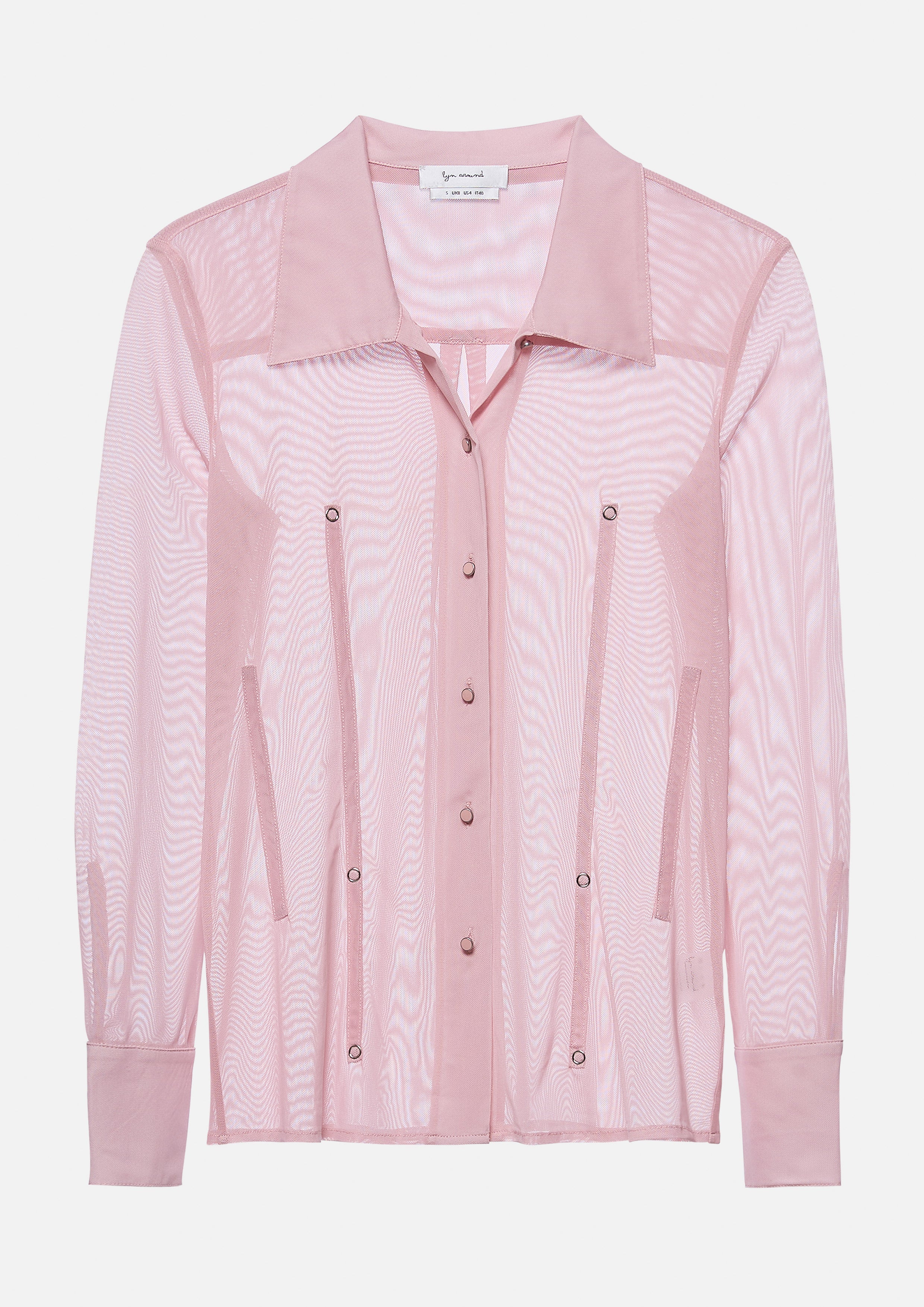 เสื้อเชิ้ตผ้าเชียร์แขนยาว คอลเลกชัน Neon Dreams