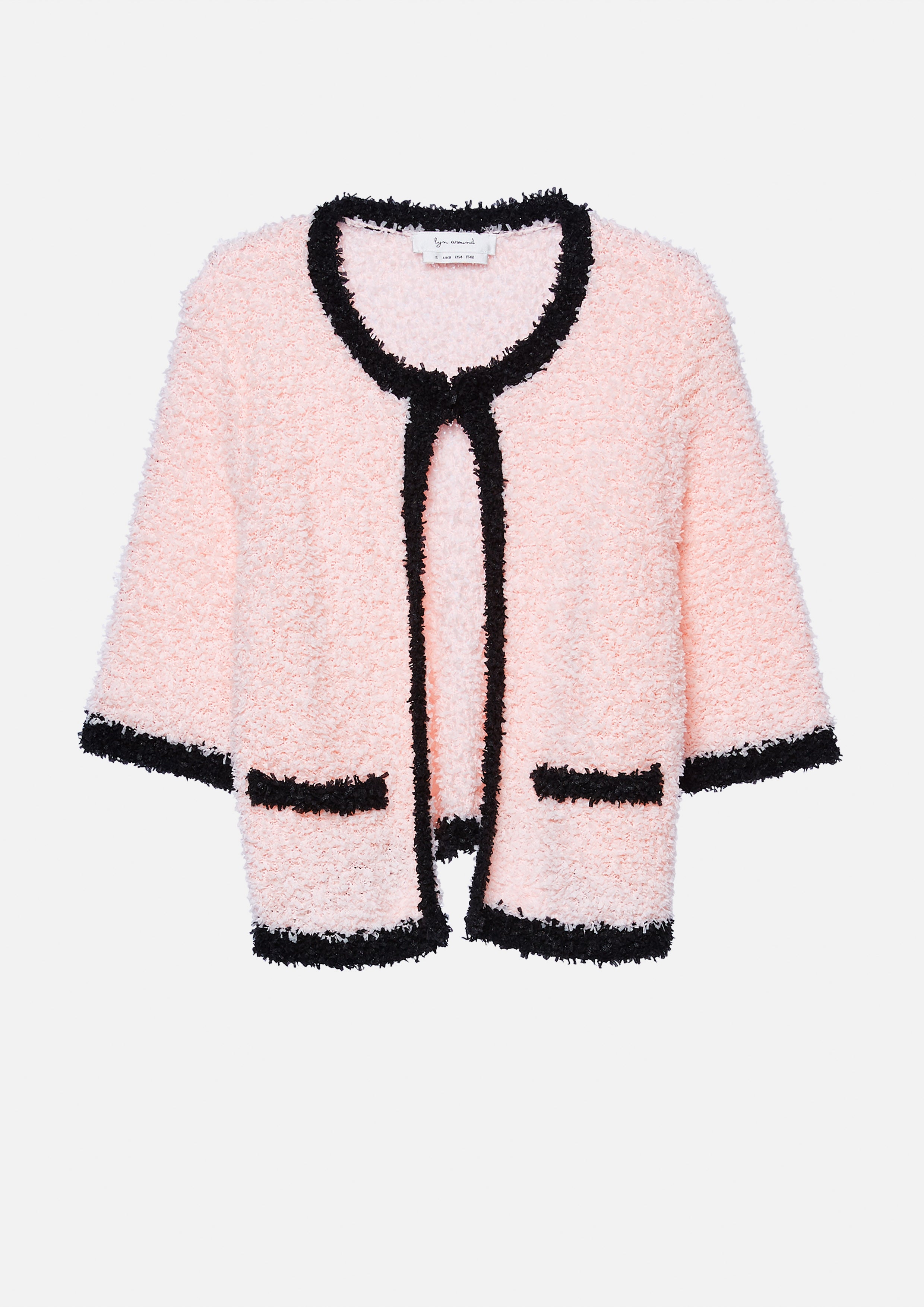 เสื้อคาร์ดิแกนผ้านิตทรงครอป คอลเลกชัน Rodeo Rose