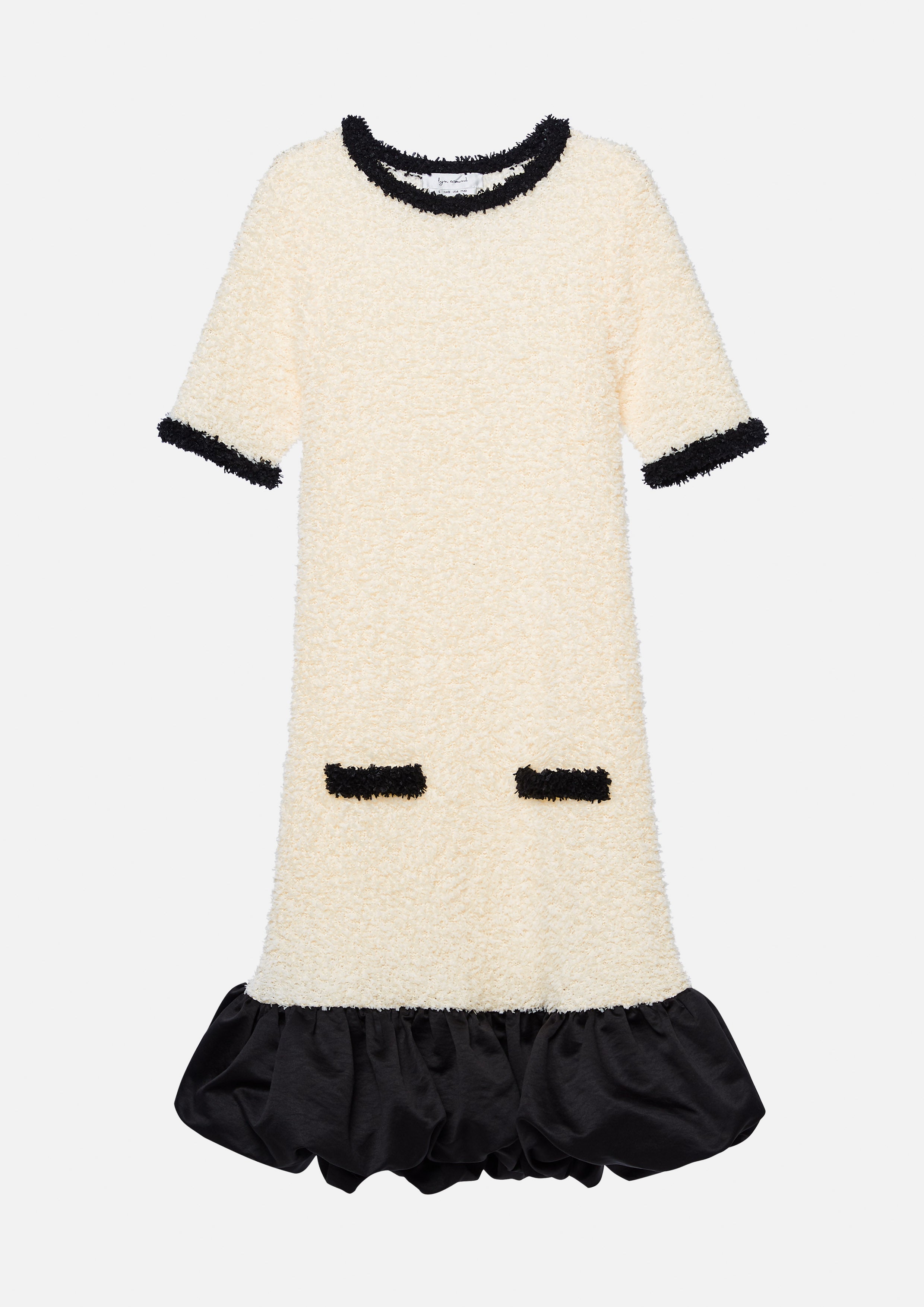 เดรสสั้นผ้านิตกระโปรงทรงพอง คอลเลกชัน Rodeo Rose