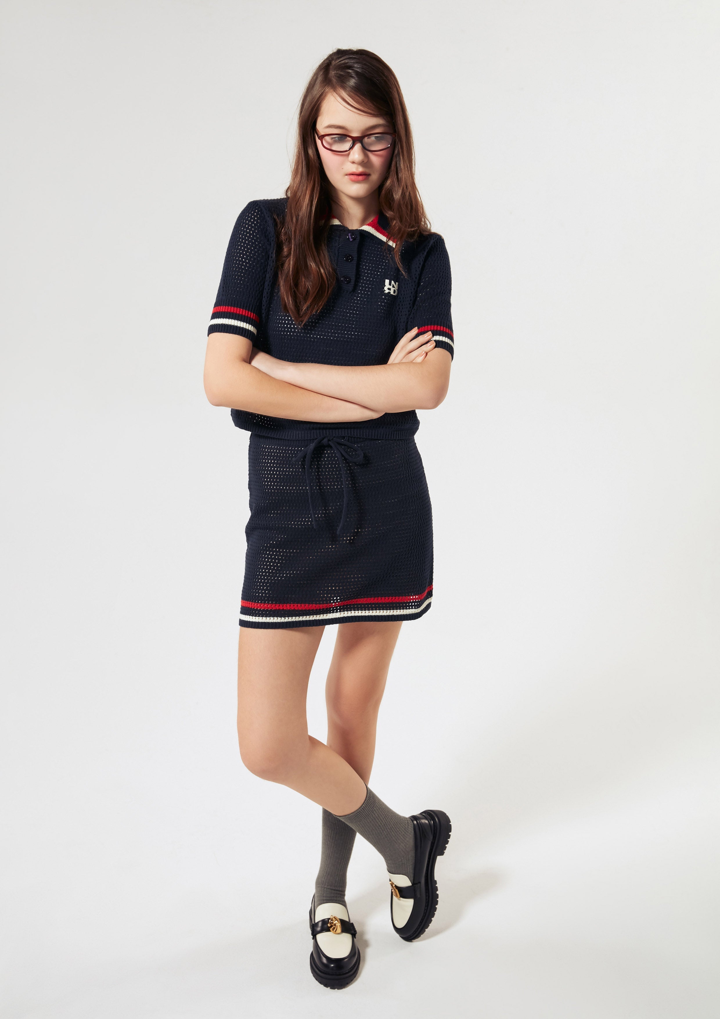 กระโปรงโครเชต์สั้น คอลเลกชัน Miracle Voyard