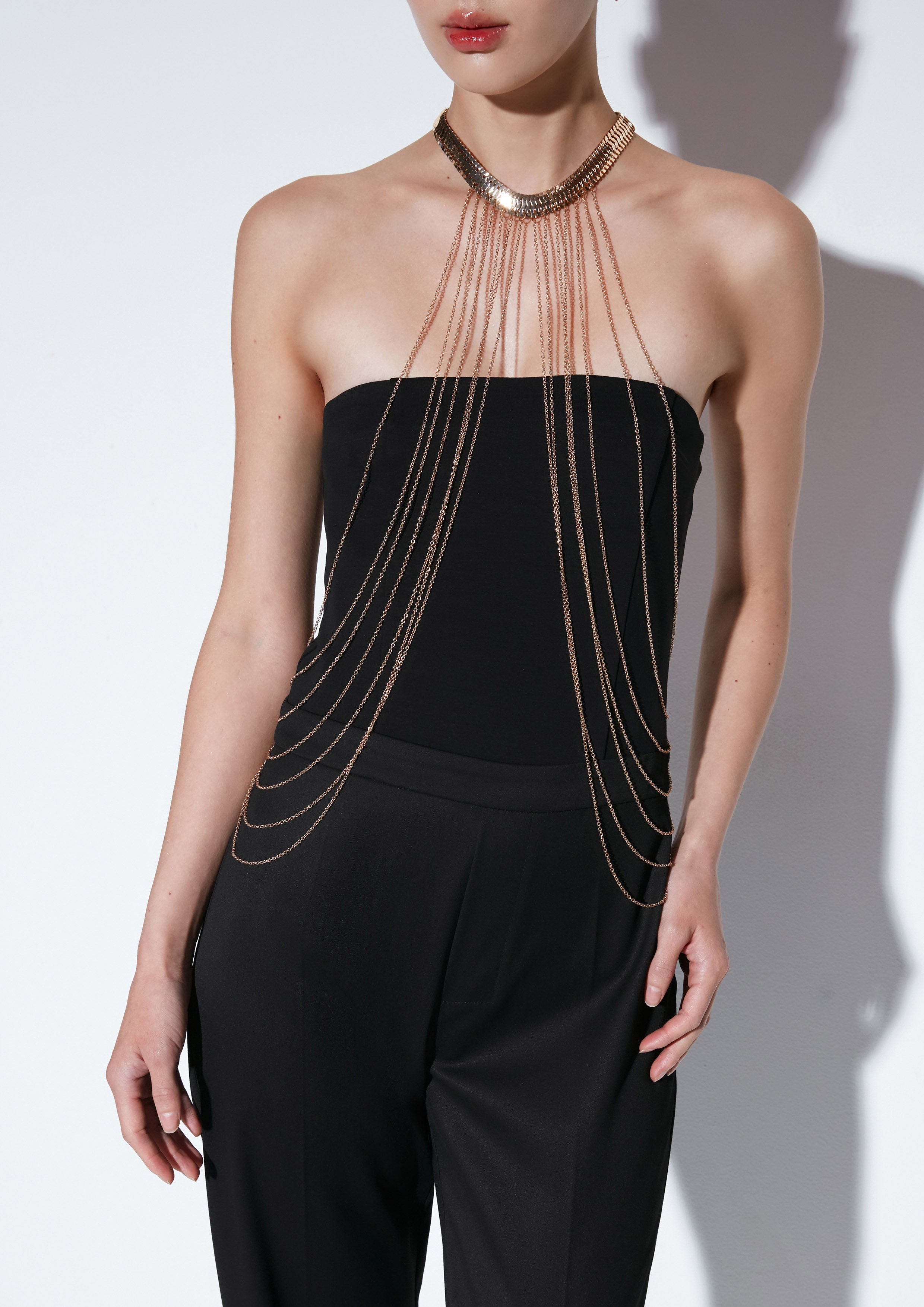 Tube Top Jumpsuit Texture Club