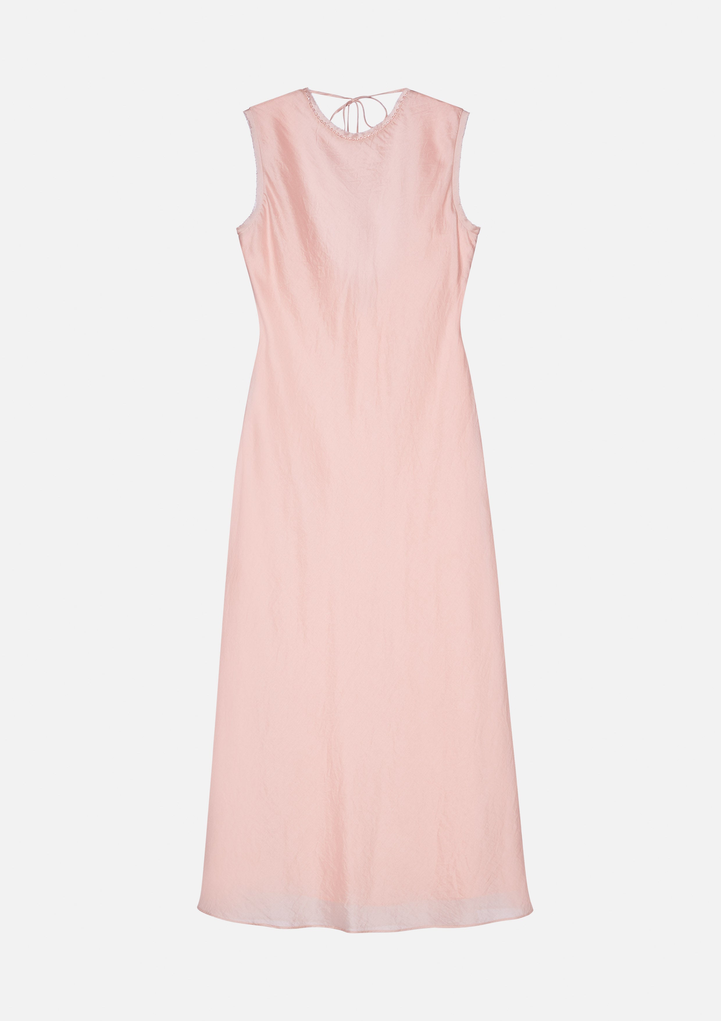 Satin Midi Dress Rodeo Rose