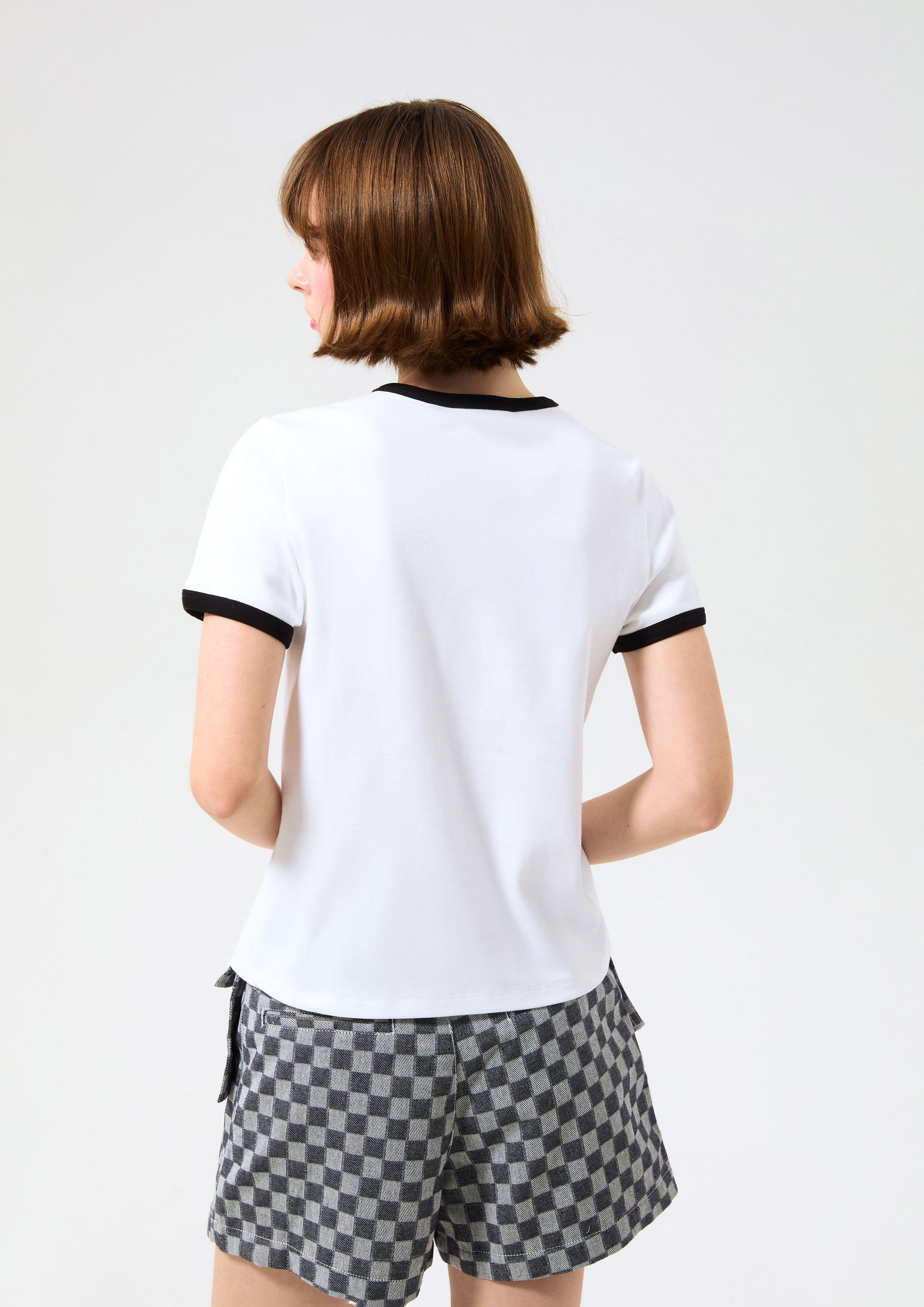 เสื้อยืดแขนสั้นพิมพ์ลาย คอลเลกชัน Speed Voyard