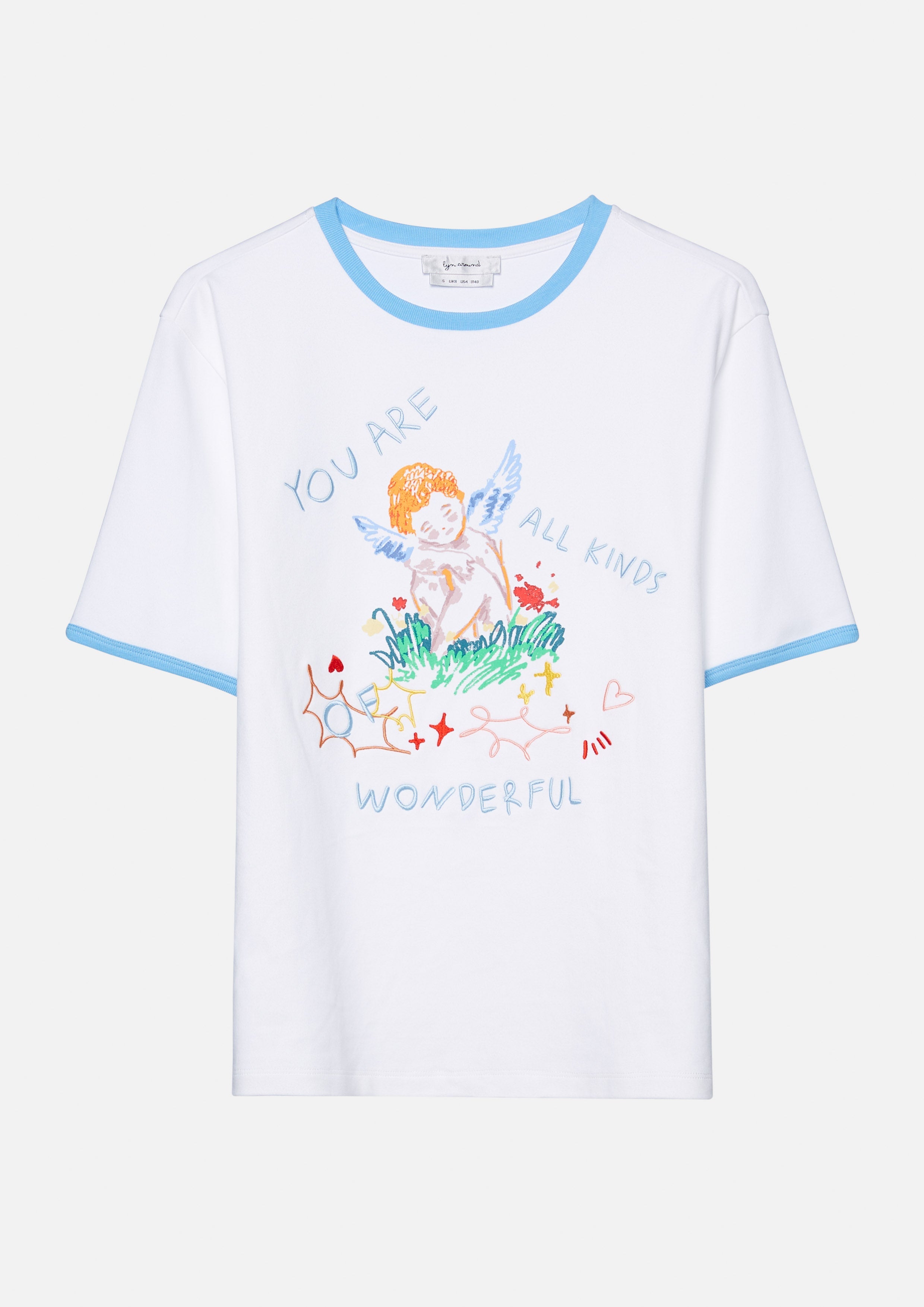 เสื้อแขนสั้นพิมพ์ลาย คอลเลกชัน Cruise to the Full Bloom