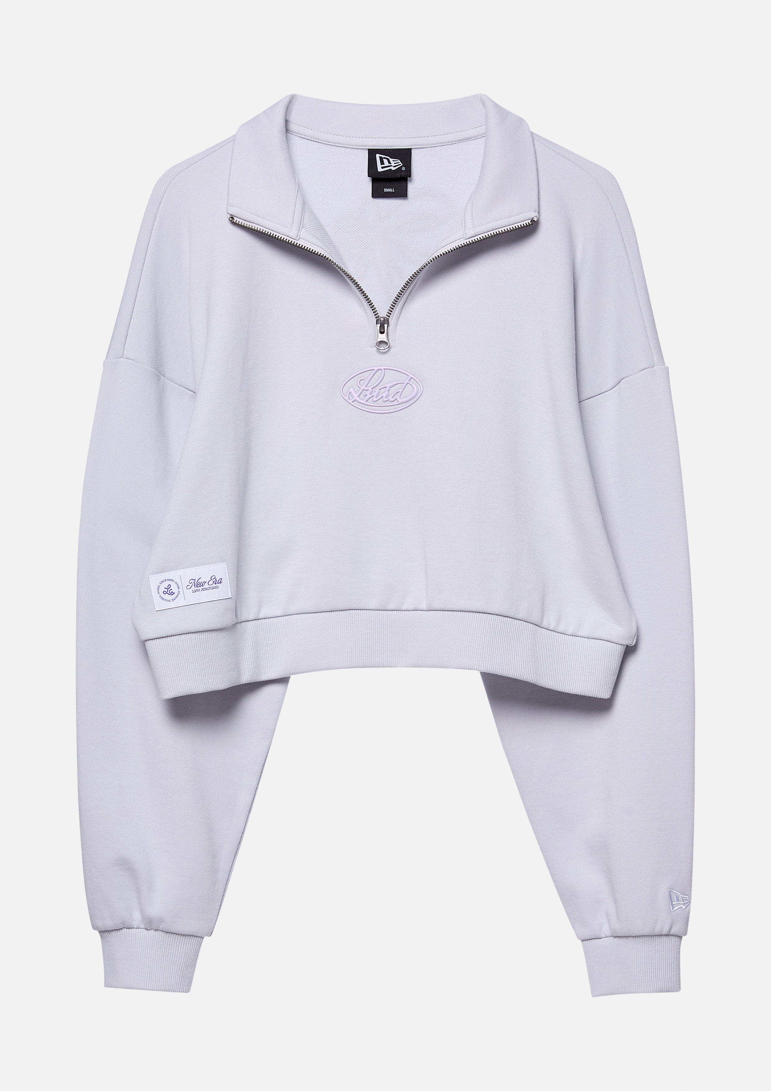 เสื้อพูลโอเวอร์แขนยาวปักโลโก้ คอลเลกชัน LA x New Era