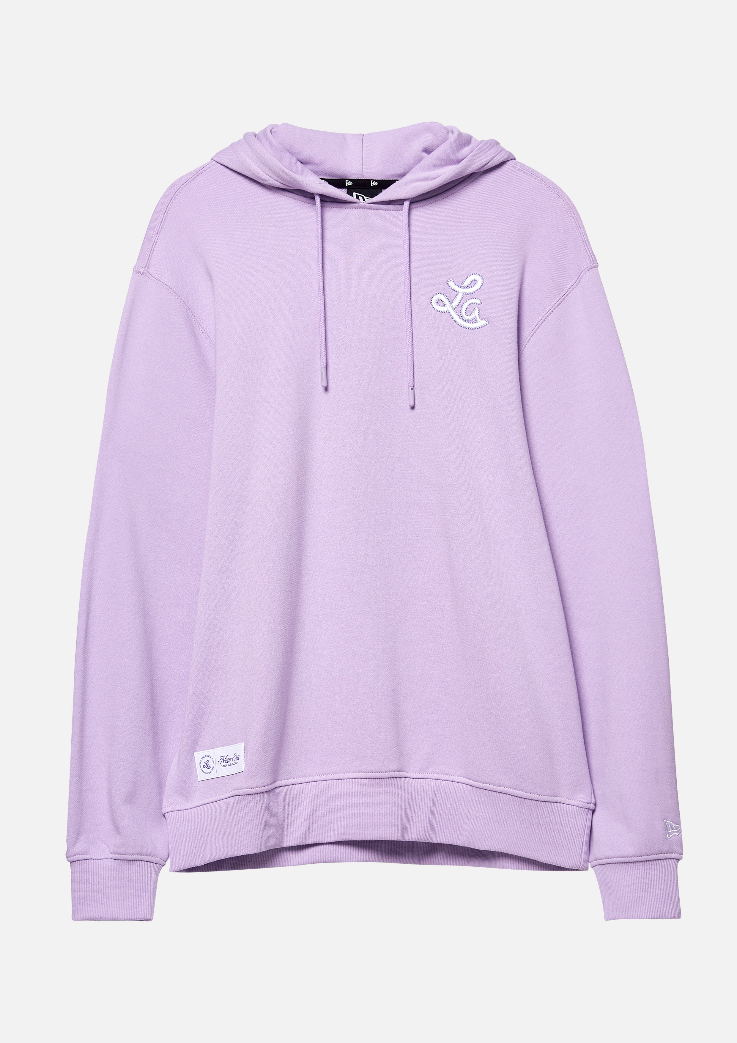 เสื้อพูลโอเวอร์แต่งฮู้ดปักโลโก้ คอลเลกชัน LA x New Era