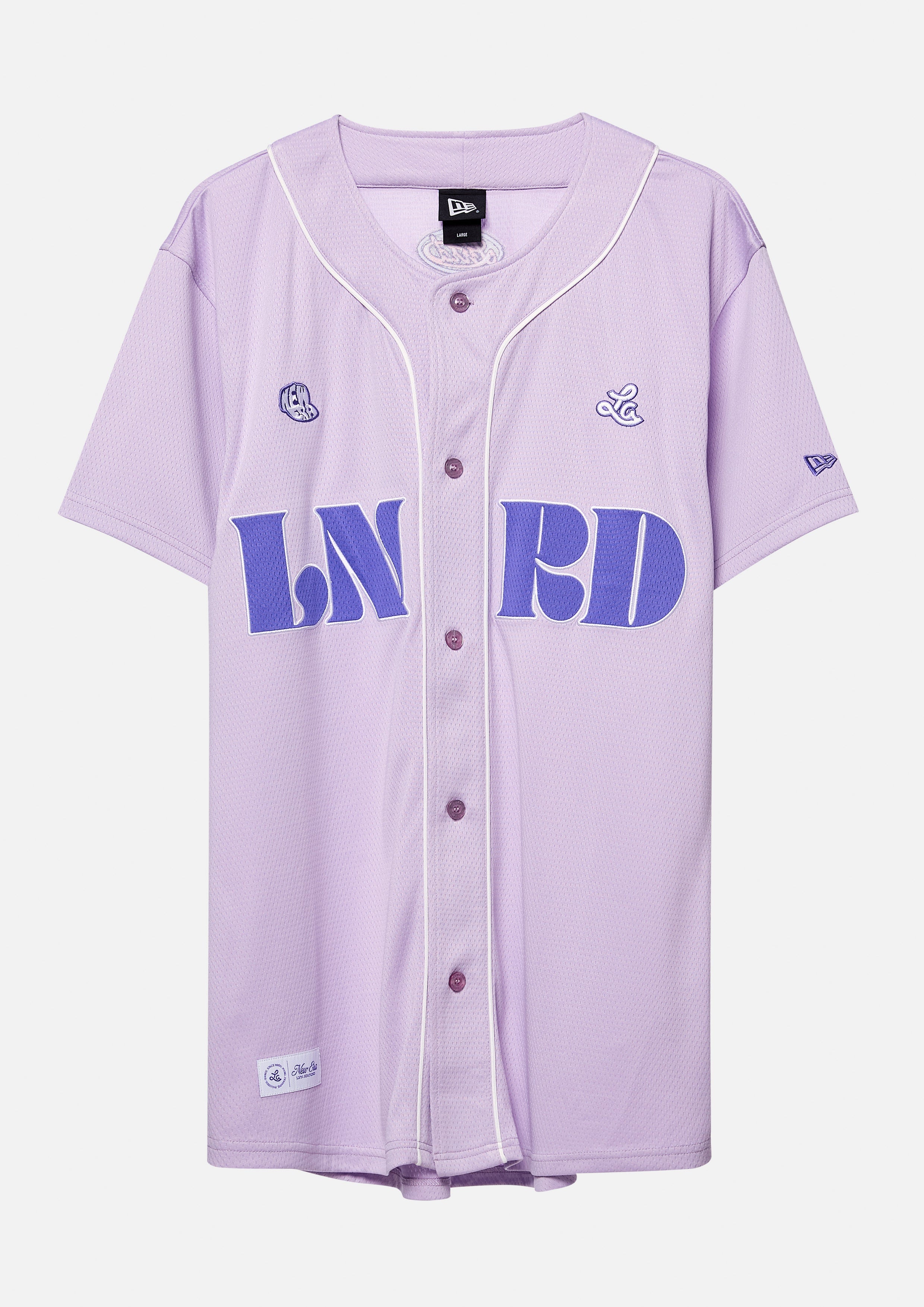 เสื้อเบสบอลปักโลโก้ คอลเลกชัน LA x New Era