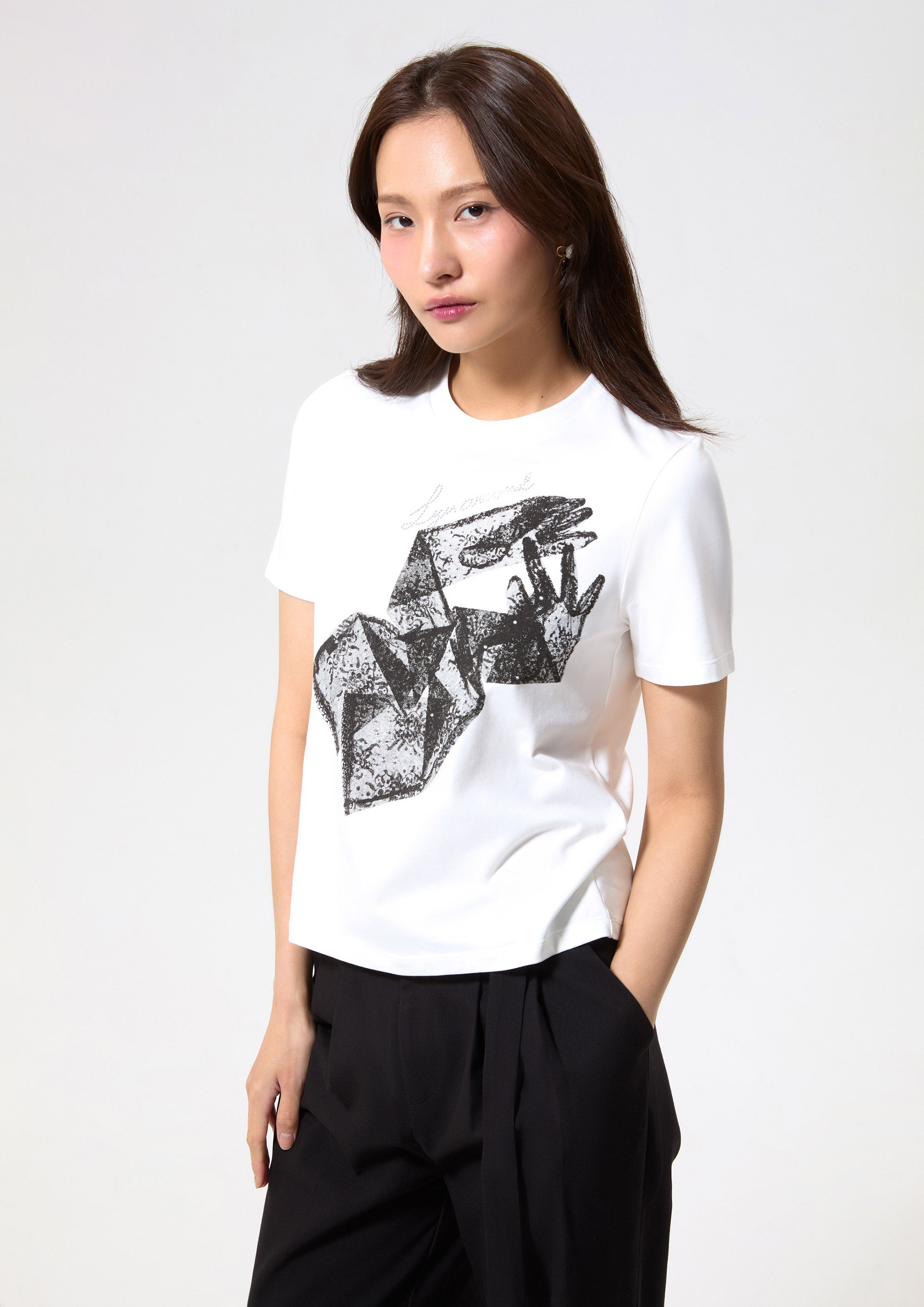 เสื้อยืดแขนสั้นพิมพ์ลาย คอลเลกชัน Working on Board